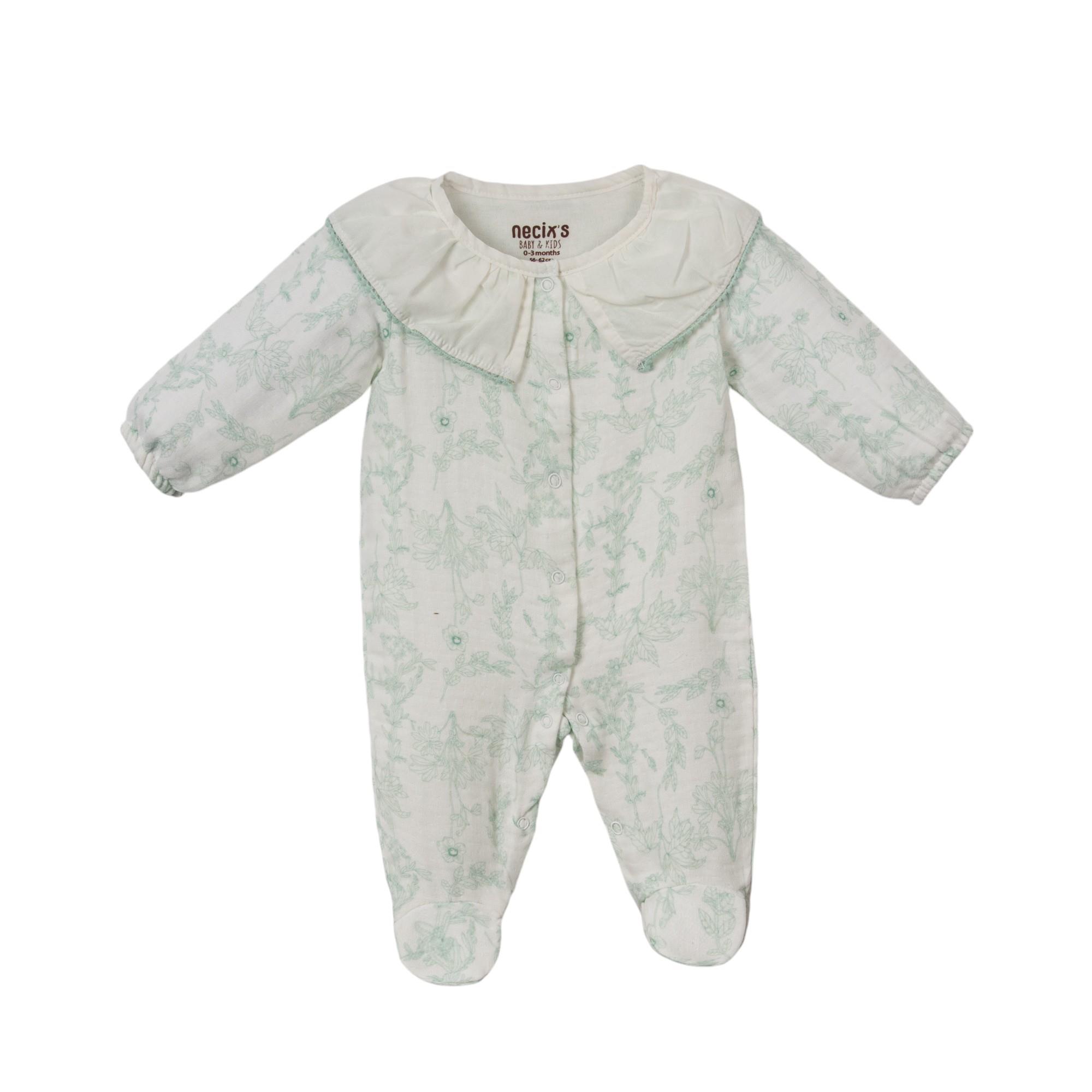 Ezzy Kız Bebek Müslin Tulum