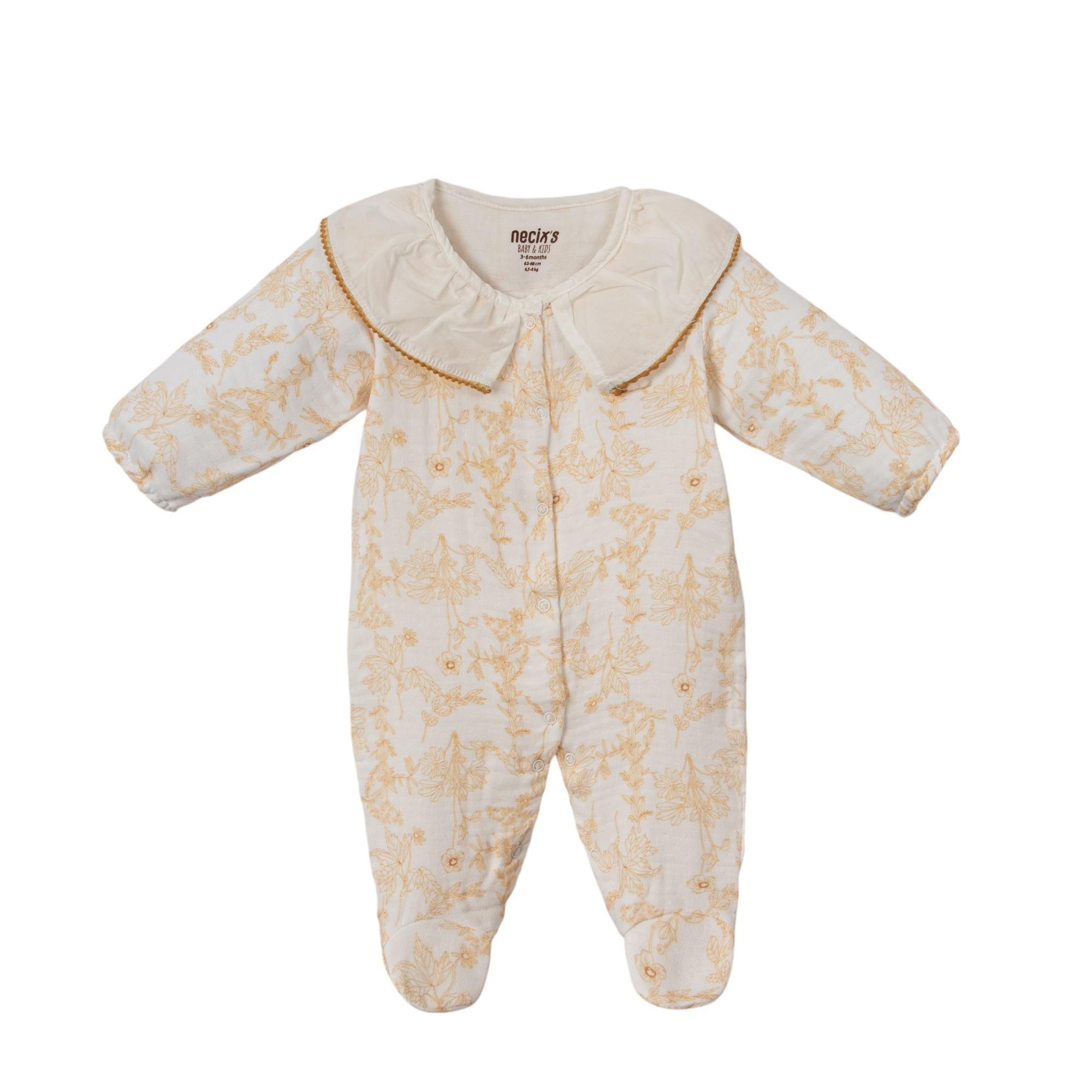 Ezzy Kız Bebek Müslin Tulum