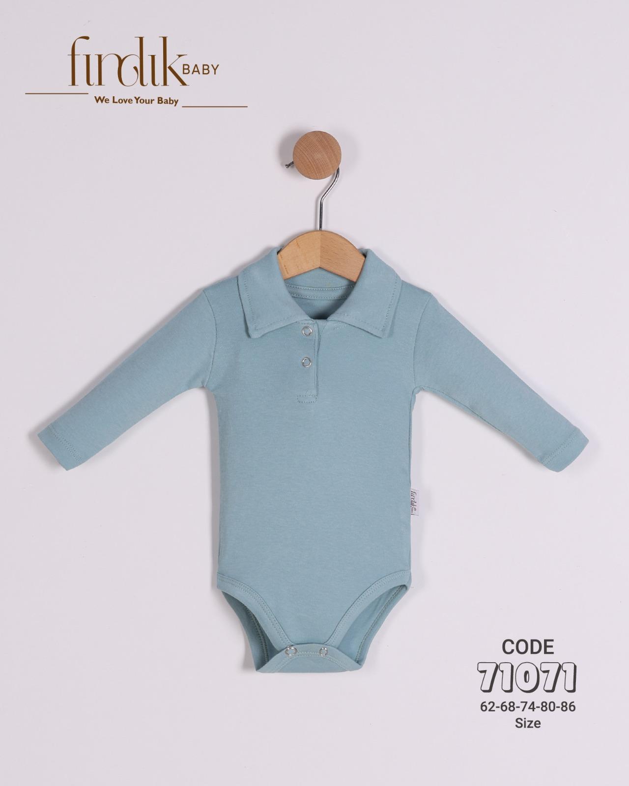 FINDIK BABY ERKEK BEBEK YAKALI BODY