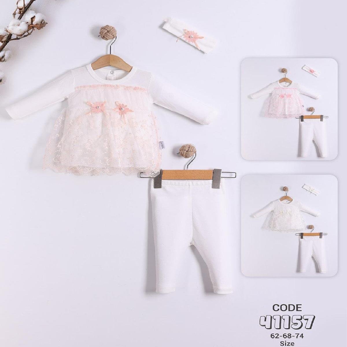 FINDIK BABY KADİFE TULUM UNİSEX