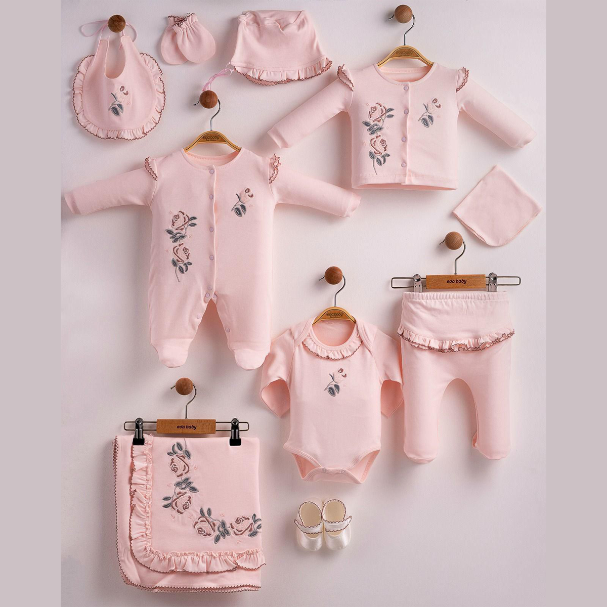 FIRFIRELLA KIZ BEBEK 10 LU SET 0-3 AY
