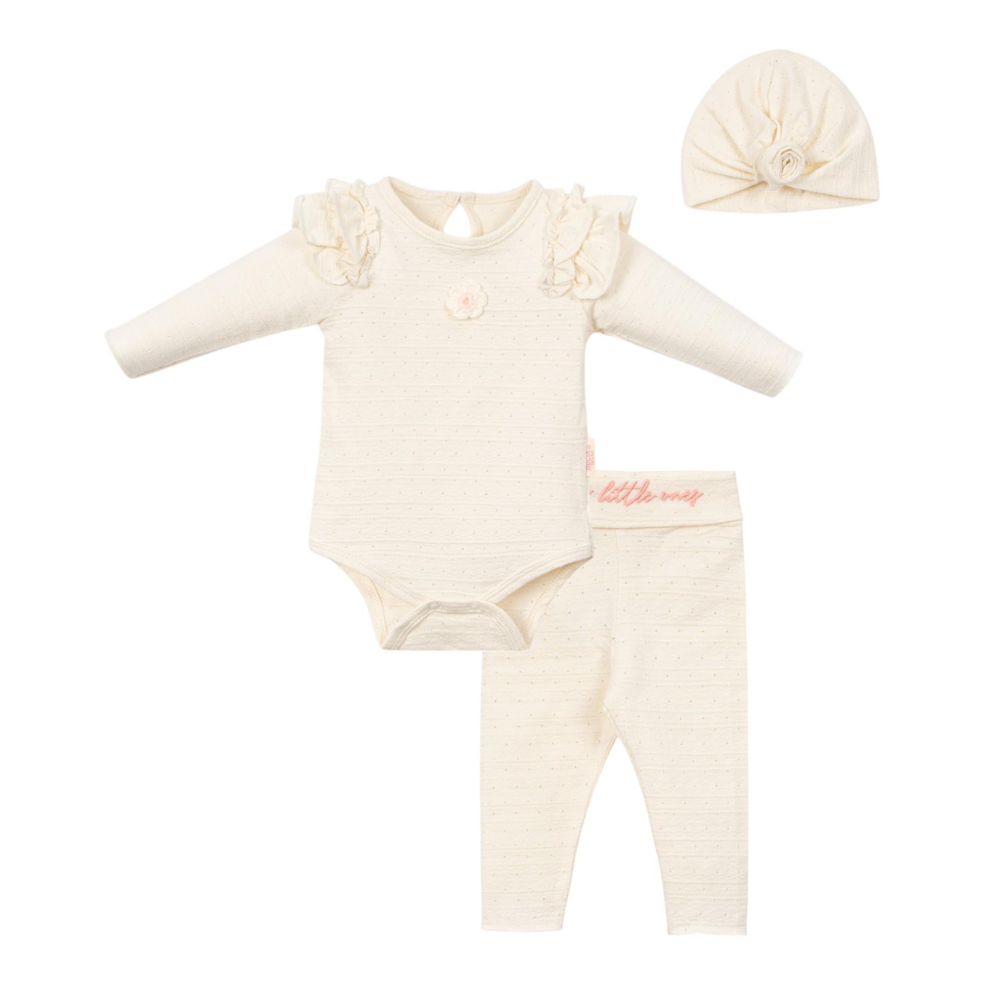 For Litte Ones Kız Bebek Bodyli Takım