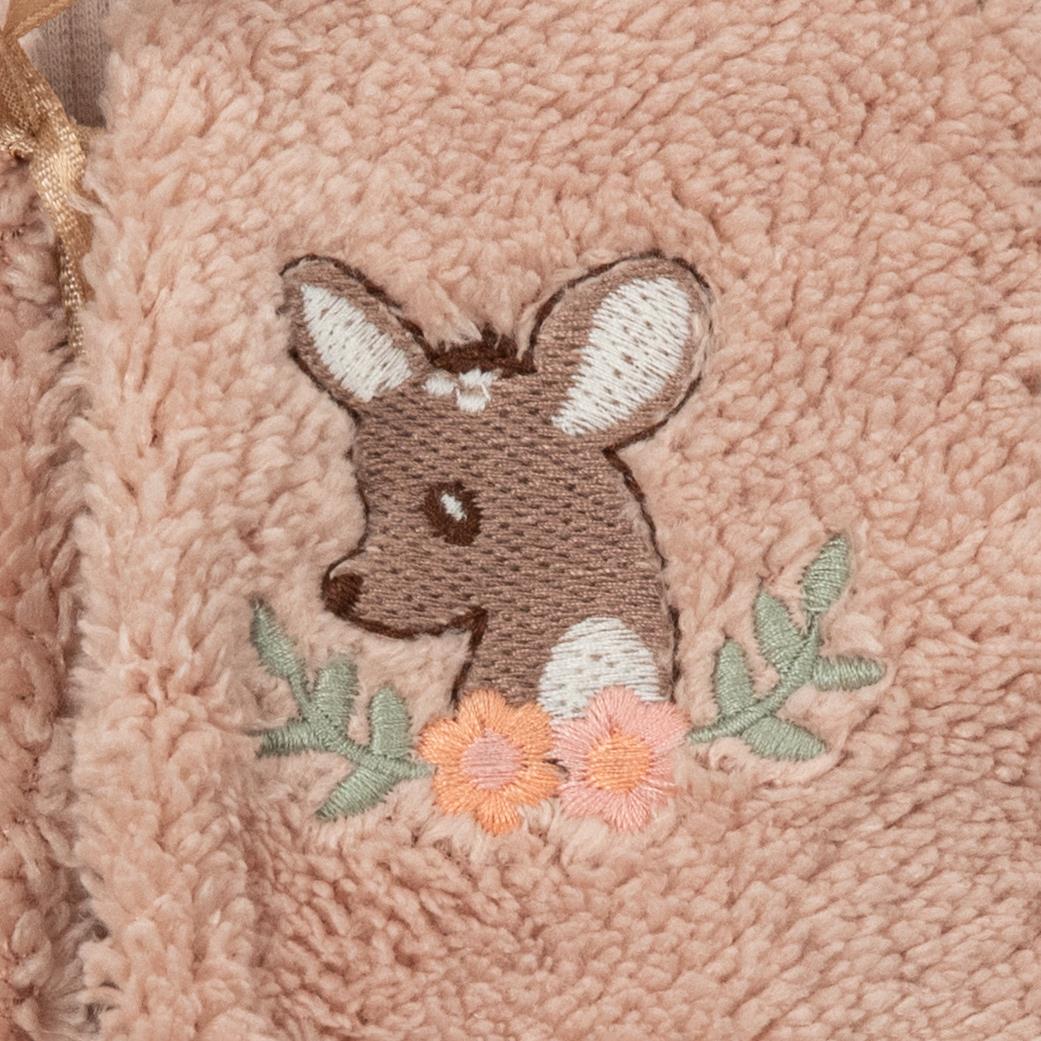 Geyik Nakış Yelekli Erkek Bebek Tulum