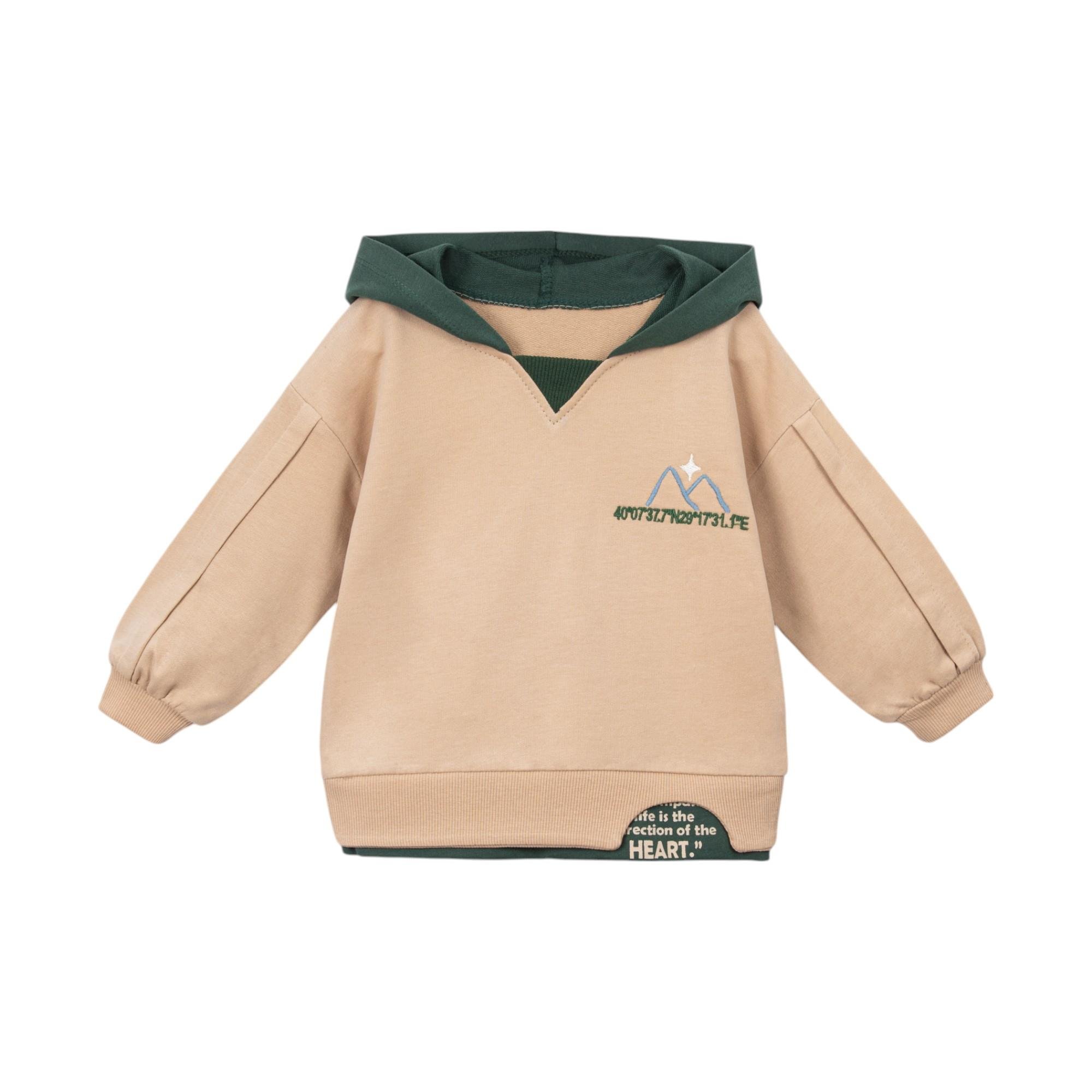 Harmans Gogo Erkek Bebek Kapüşonlu Takım