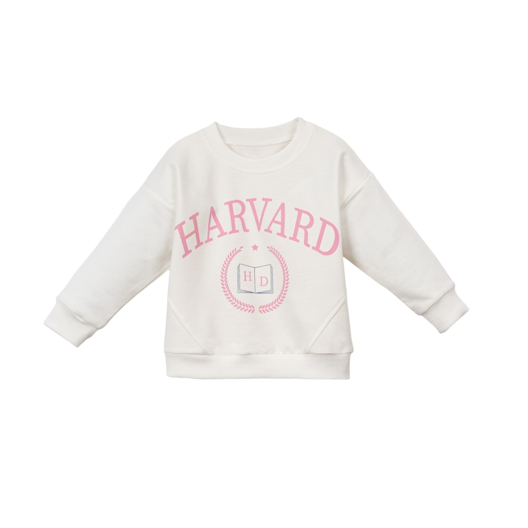 Harward Baskılı Kolej Kız Bebek Üçlü Takım