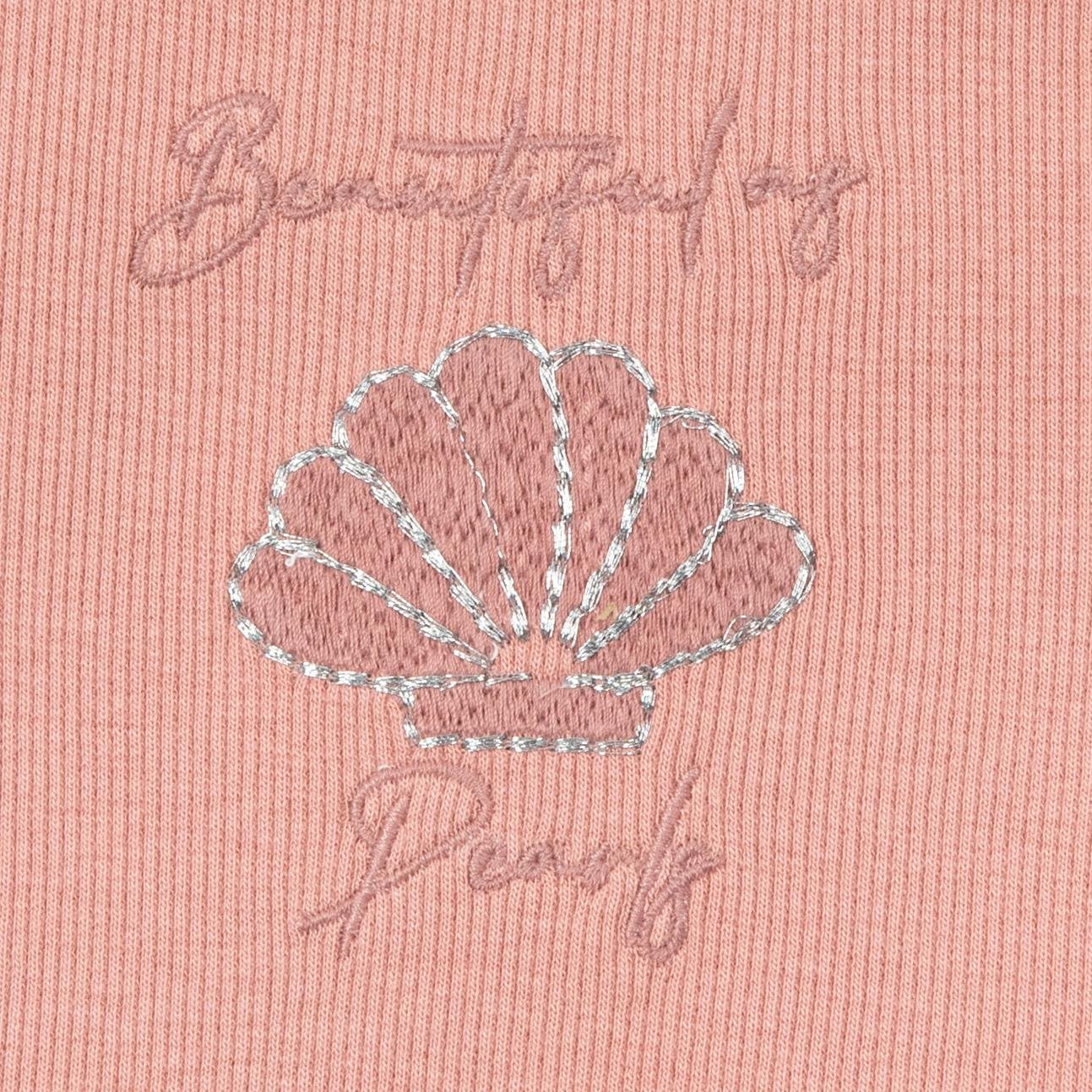 İnci Tütü Etekli Kız Bebek İkili Takım