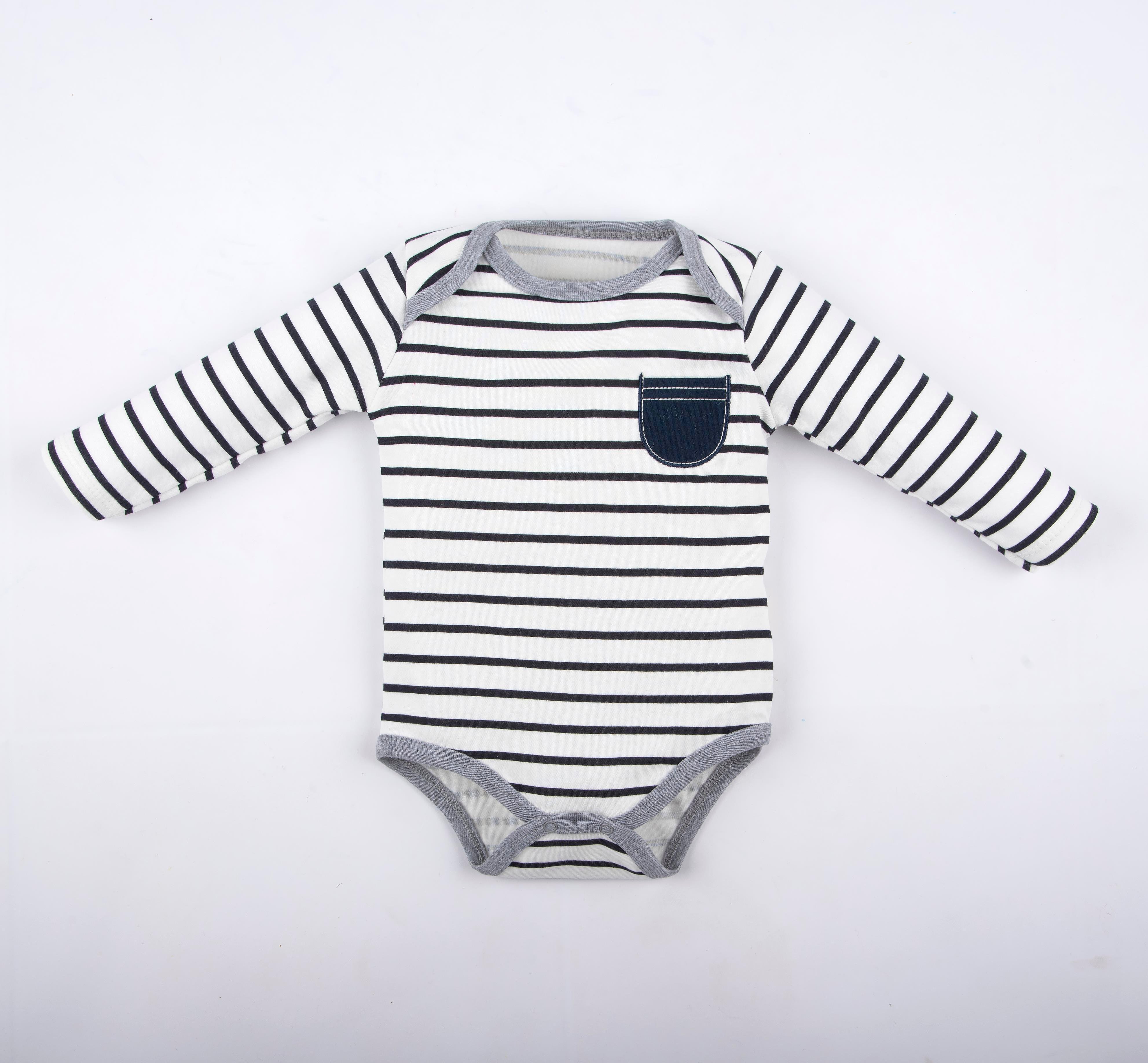 İnek Baskılı Erkek Bebek Üçlü Body