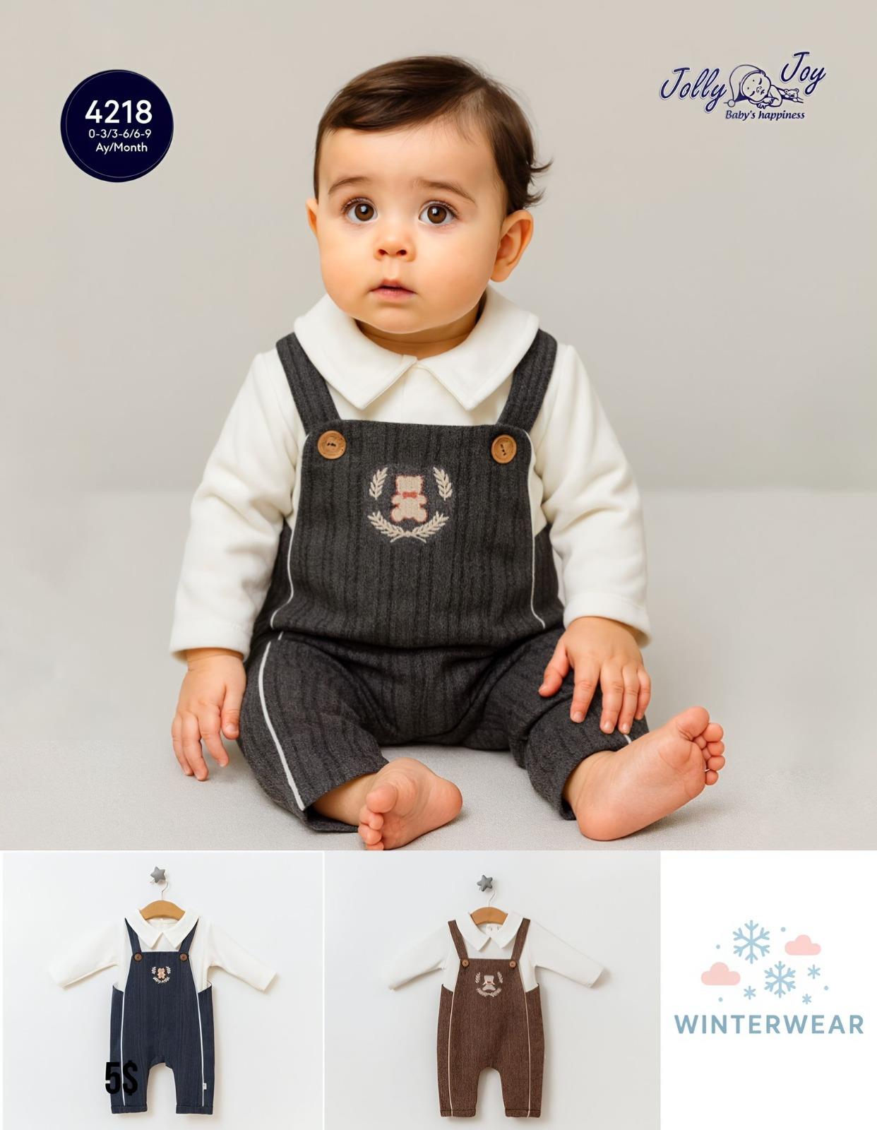 JOLLY JOY BEBE ERKEK BEBEK SALOPET