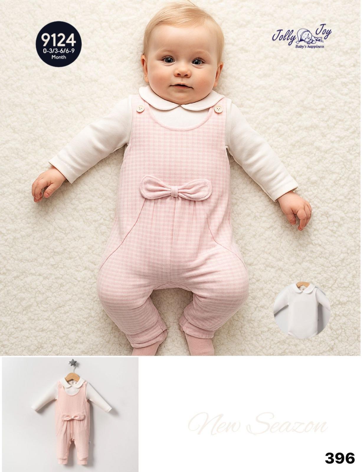 JOLLY JOY BEBE  RİBANA KIZ BEBEK TULUM