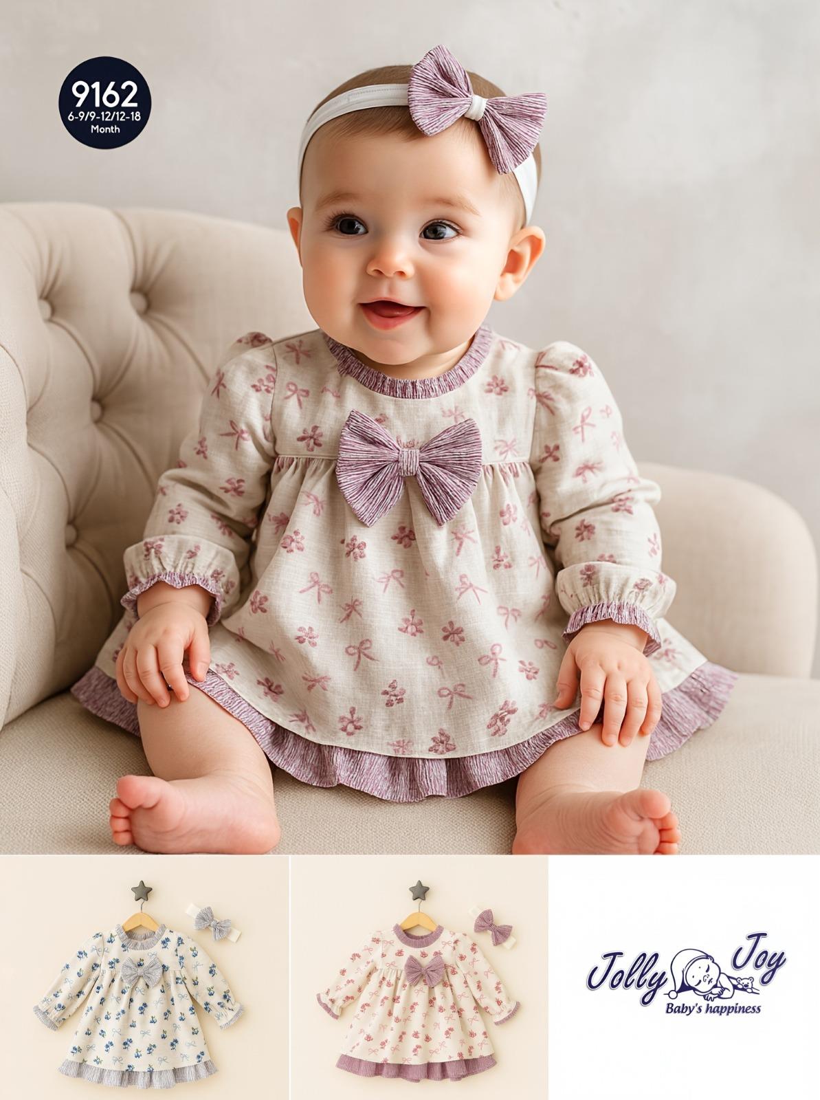 JOLLY JOY FIRFIRLI ELBİSE 6-18 AY