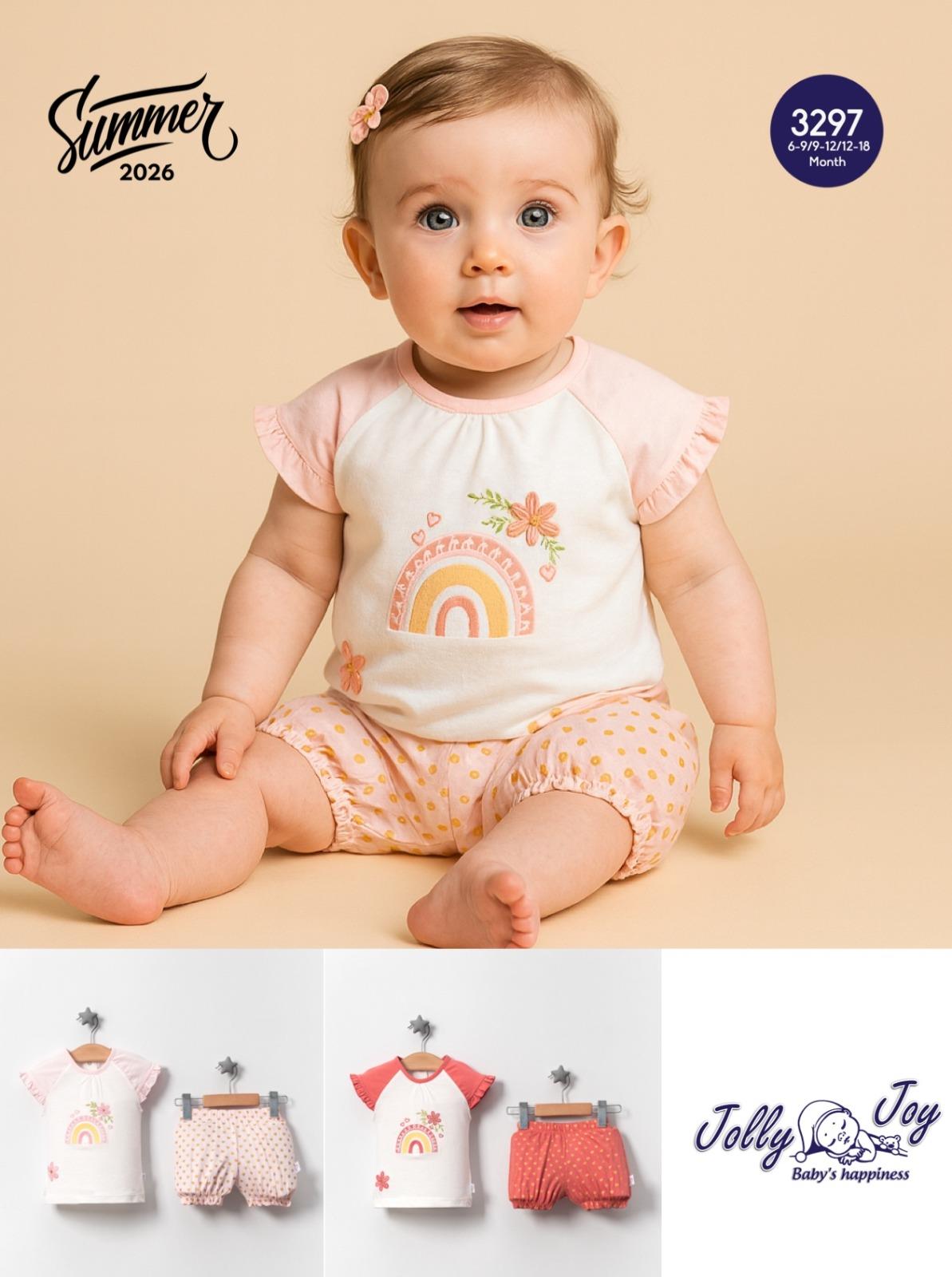 JOLLY JOY GÖKKUŞAĞI NAKIŞLI 2 Lİ TAKIM 6-18 AY