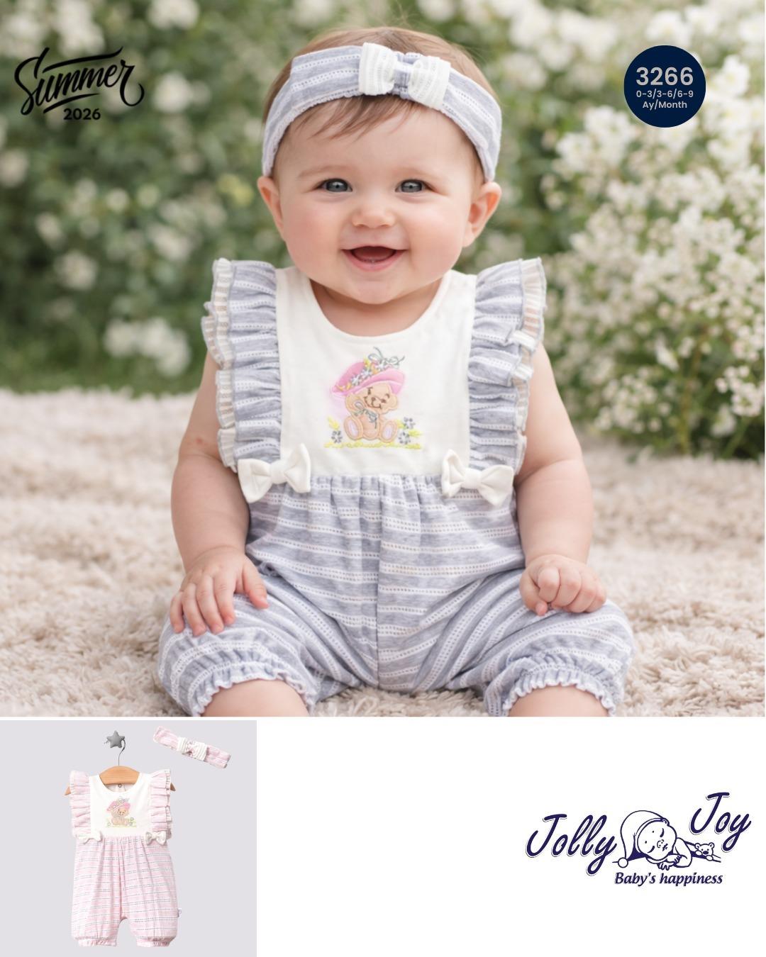 JOLLY JOY ÖRME FIRFIRLI KIZ TULUM 0-9 AY