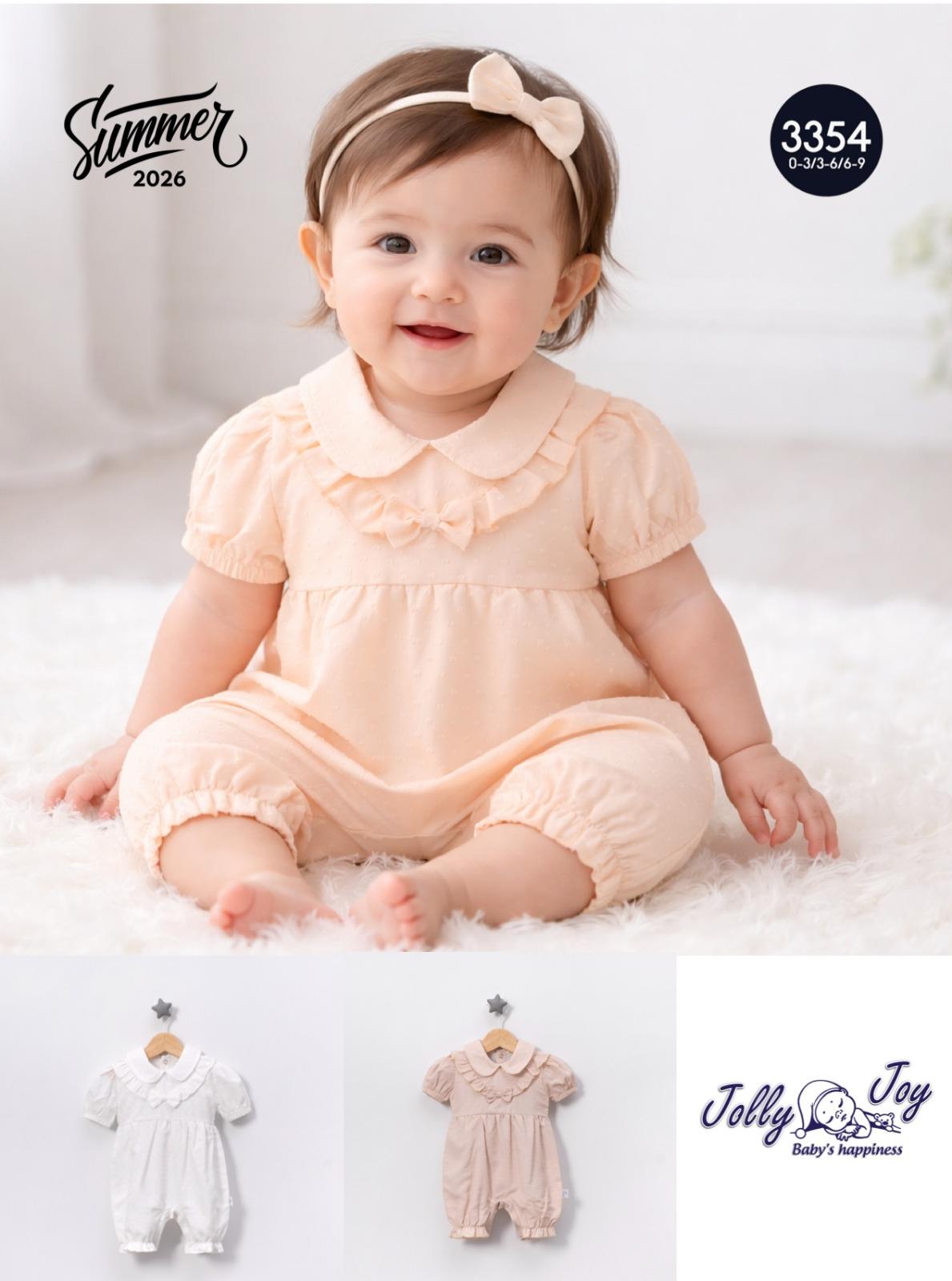 JOLLY JOY PUANLI TÜLLÜ KIZ TULUM 0-9 AY