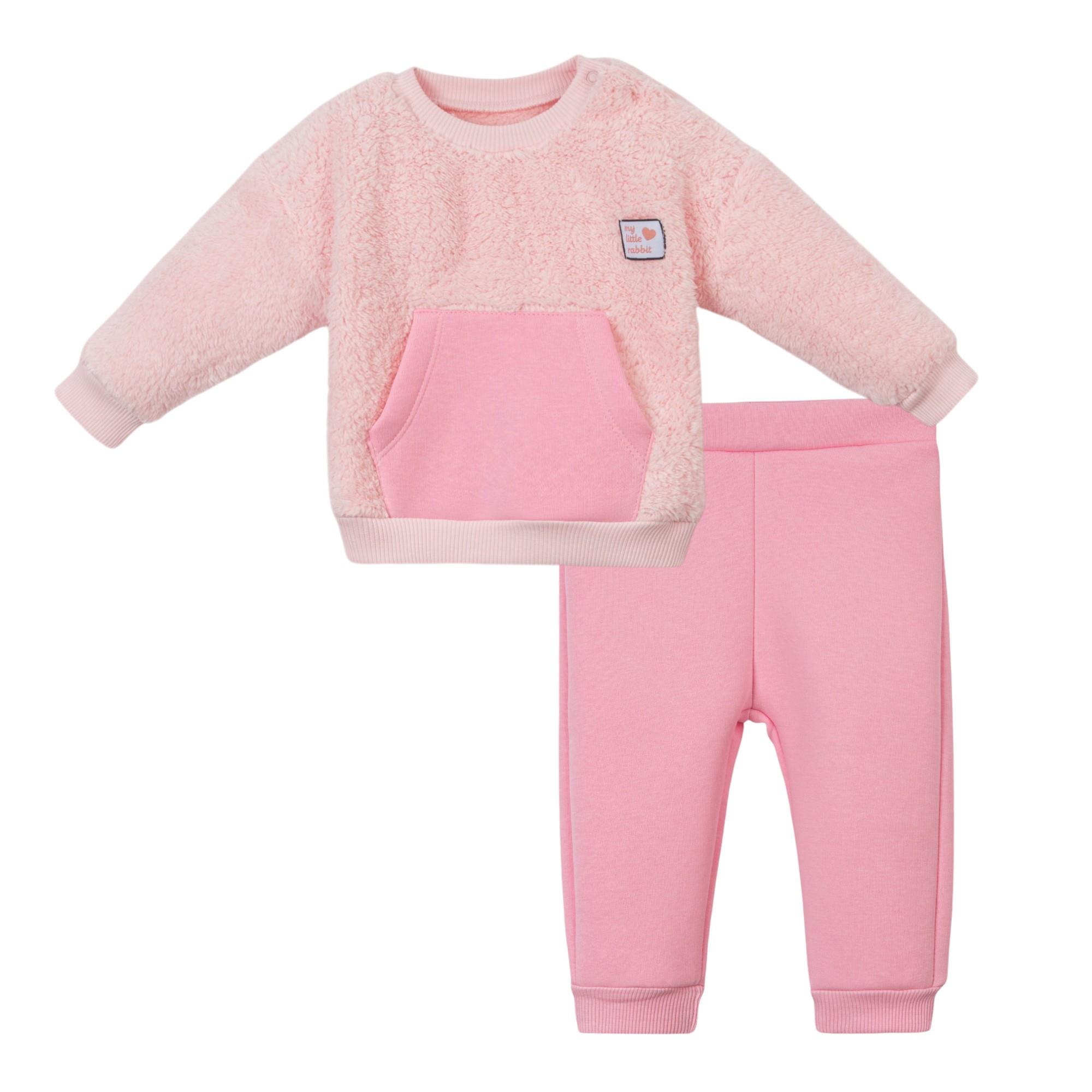 Kanguru Cepli Welsoft Kız Bebek İkili Takım