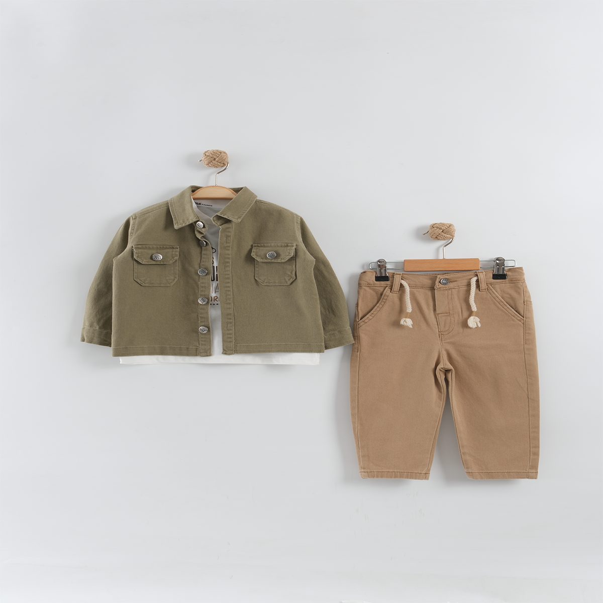 KARAVAN BEBE ERKEK ÇOCUK YAŞ 3 LÜ TAKIM