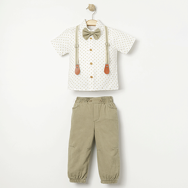KARAVAN ERKEK BEBEK GÖMLEKLİ TAKIM 6-24 M