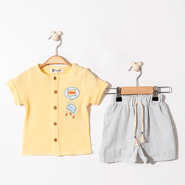 KARAVAN KIZ BEBEK 2 Lİ ŞORTLU TAKIM 6-24 M