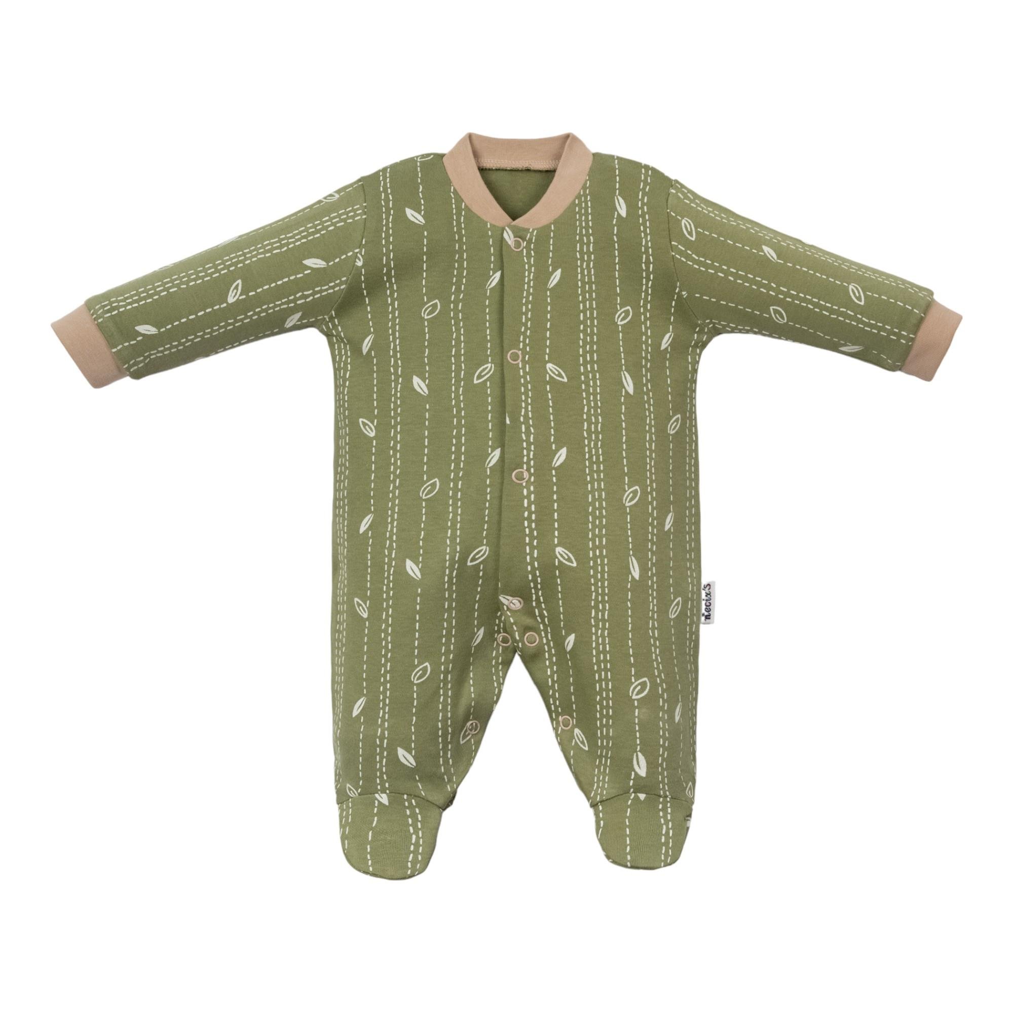 Koala Baskılı Erkek Bebek Patikli Üçlü Tulum