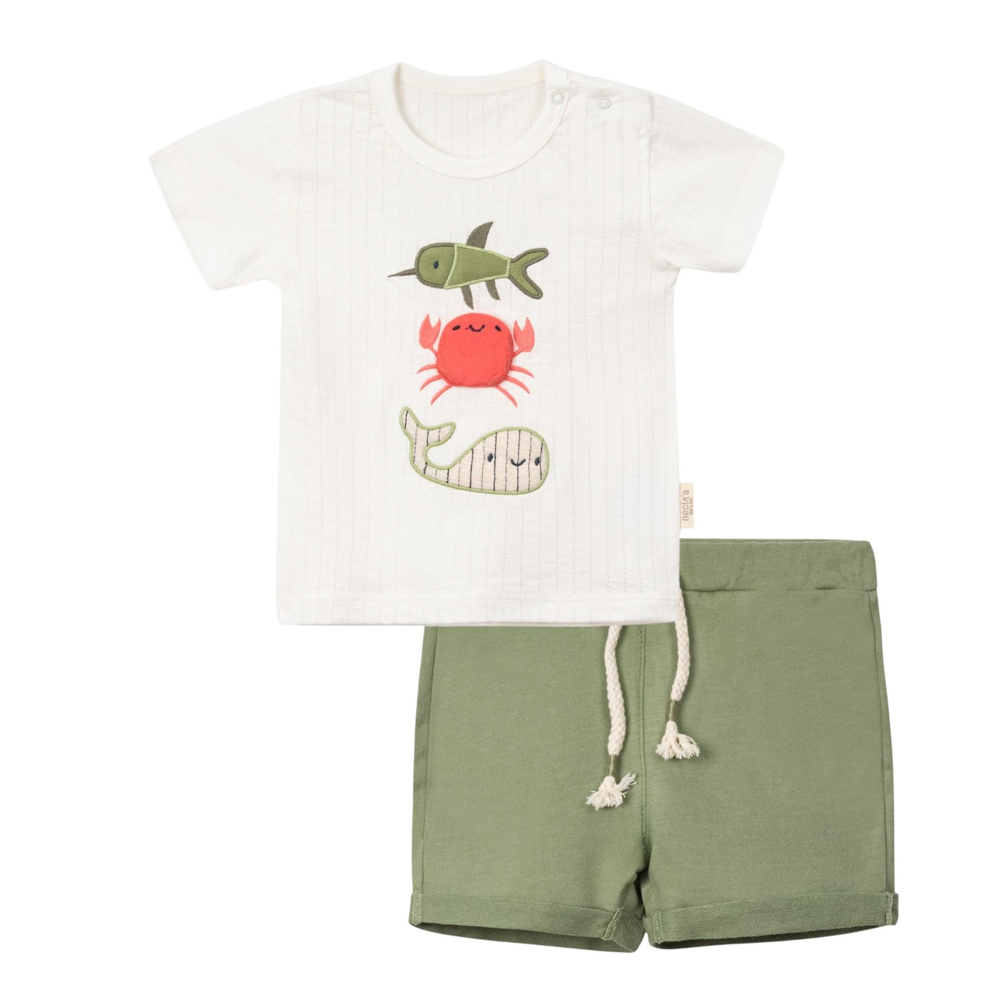 Köpek Balığı Erkek Bebek İkili Takım