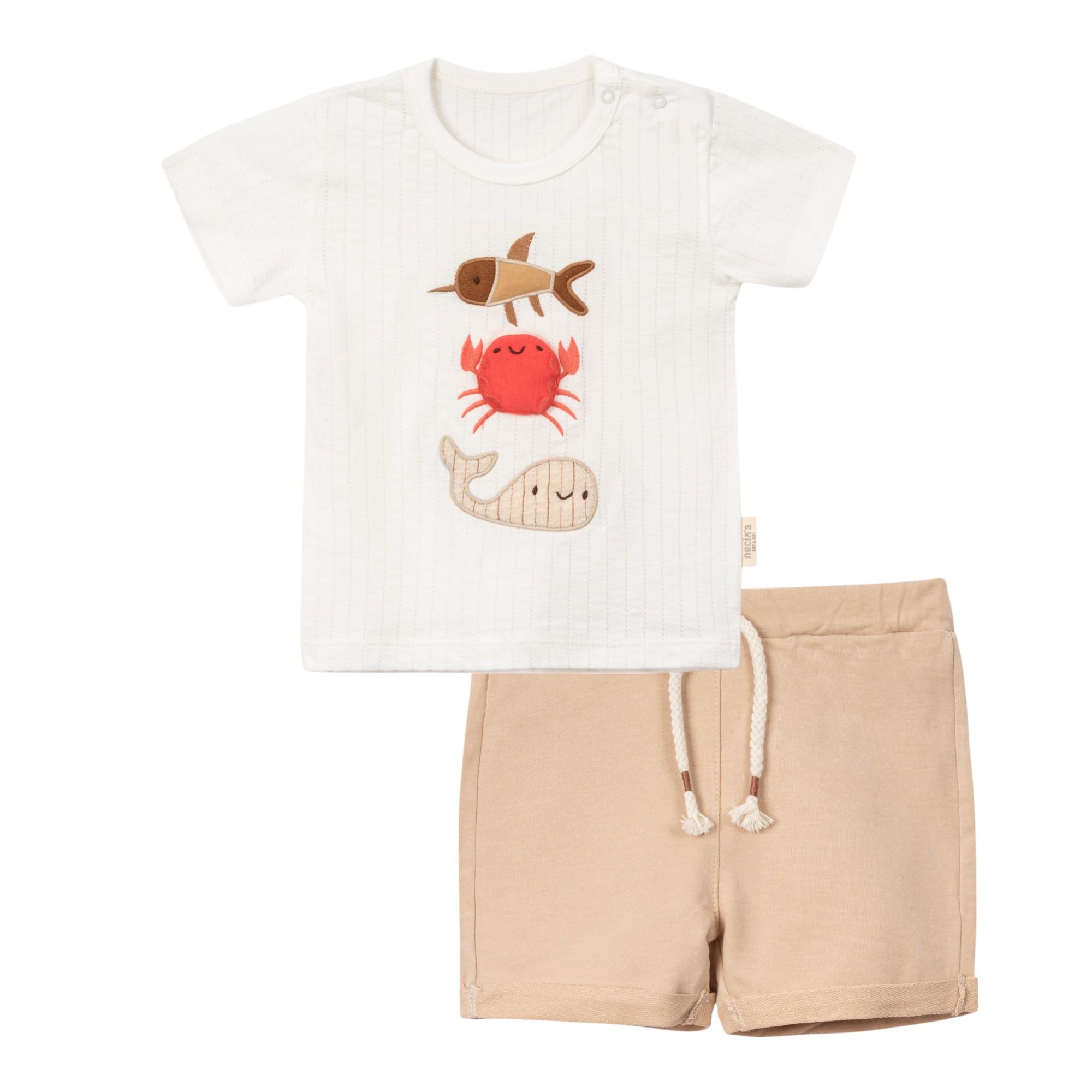 Köpek Balığı Erkek Bebek İkili Takım