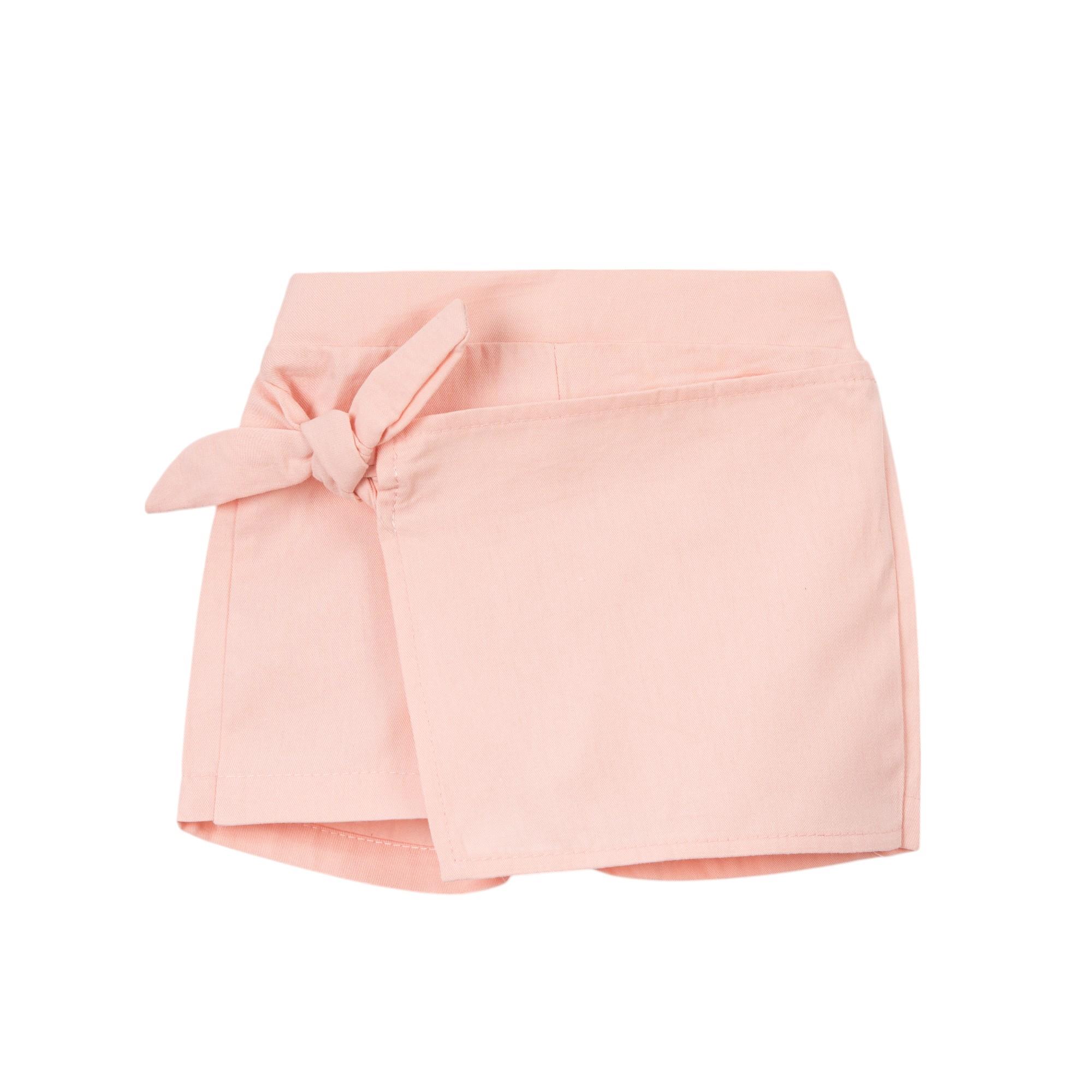 Limon Şort Etekli Kız Bebek İkili Takım