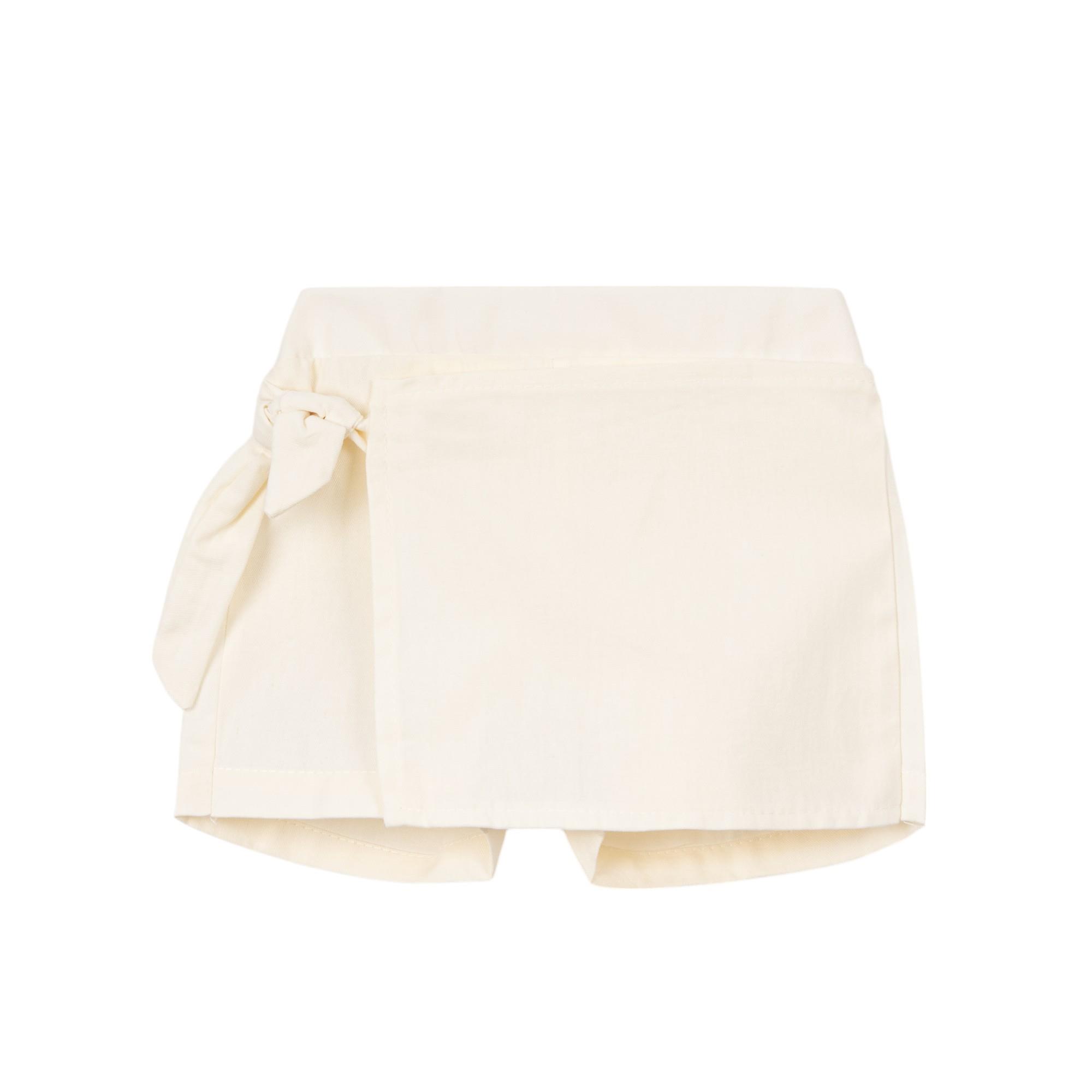 Limon Şort Etekli Kız Bebek İkili Takım