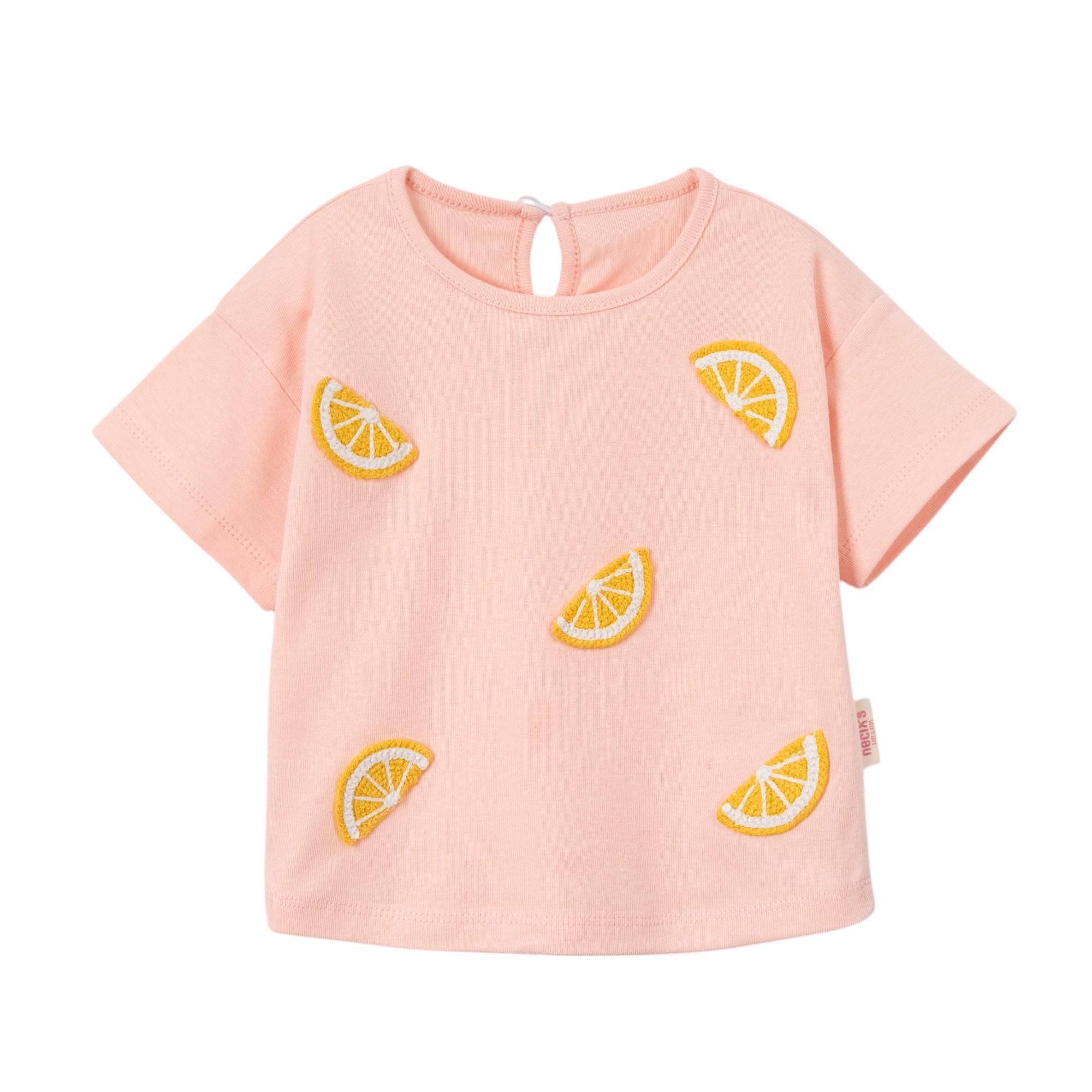 Limon Şort Etekli Kız Bebek İkili Takım