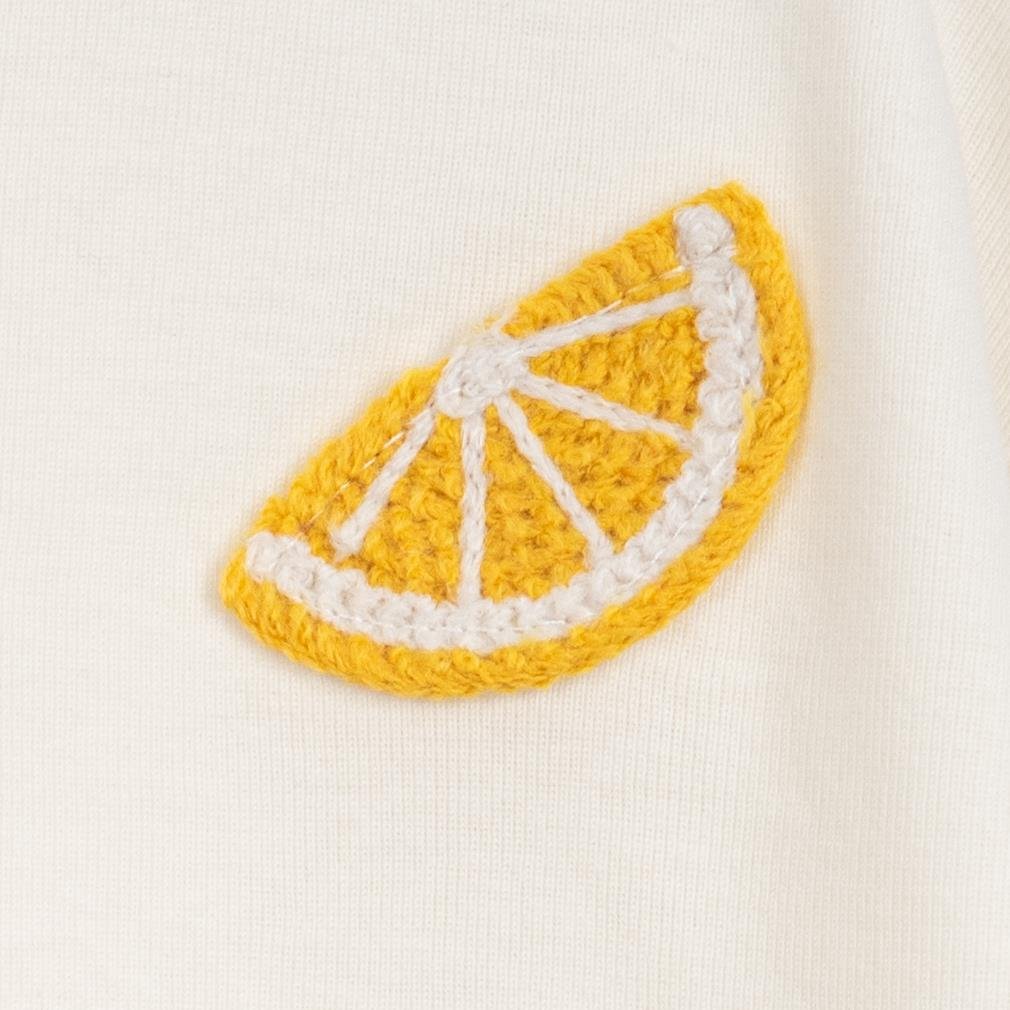 Limon Şort Etekli Kız Bebek İkili Takım