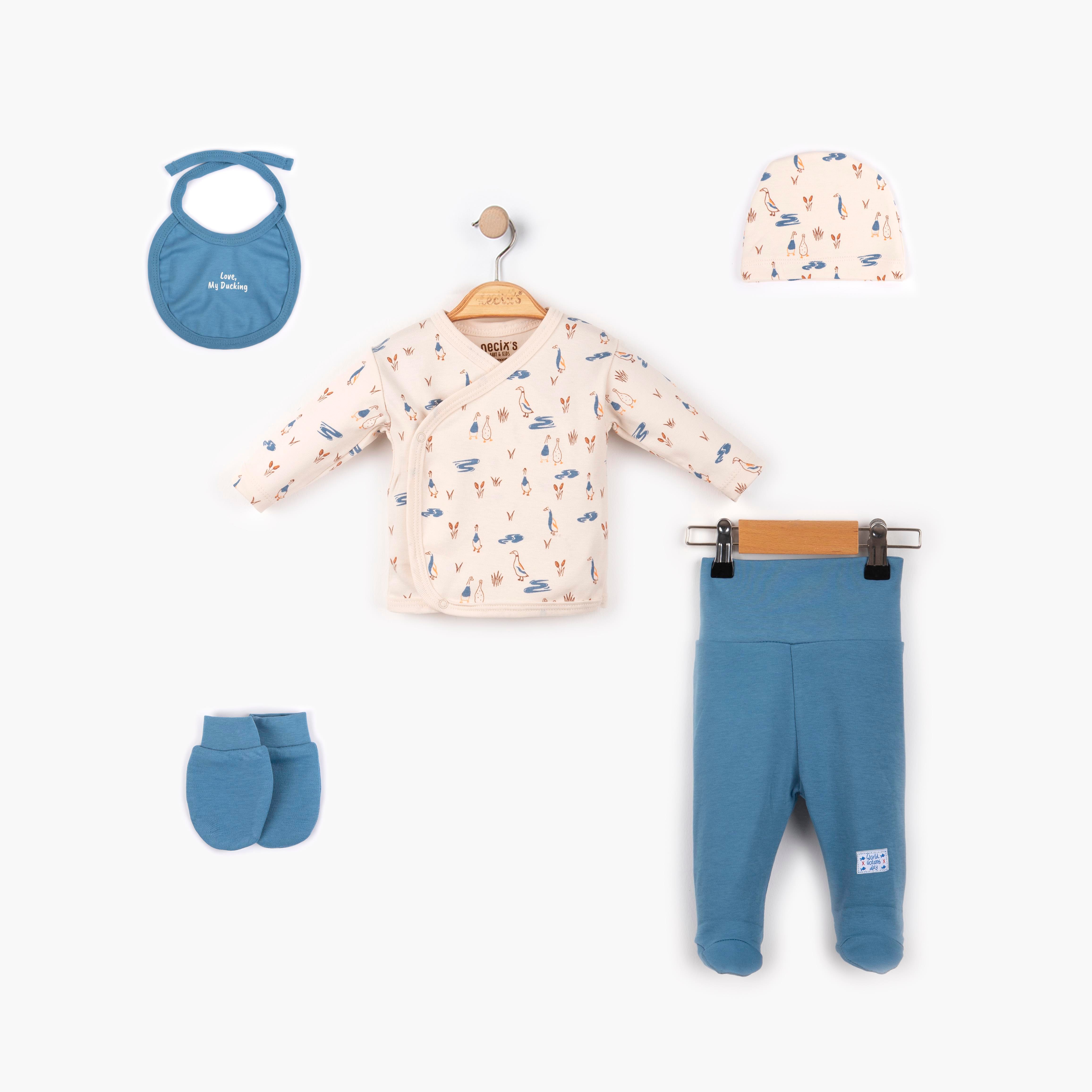 Love My Ducking Kız Bebek Beşli Hastane Çıkışı Set