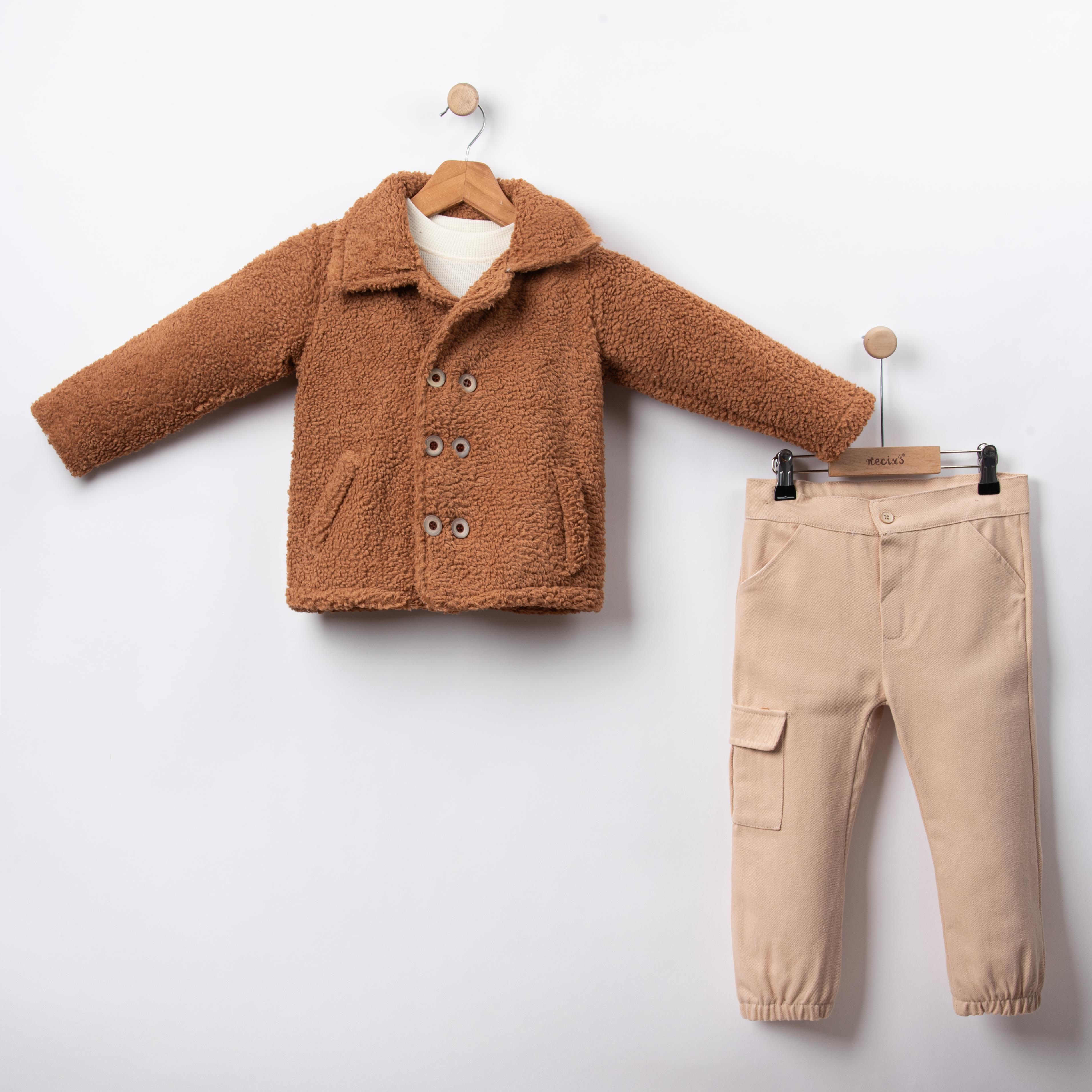 Milano Erkek Bebek Özgün Üçlü Takım