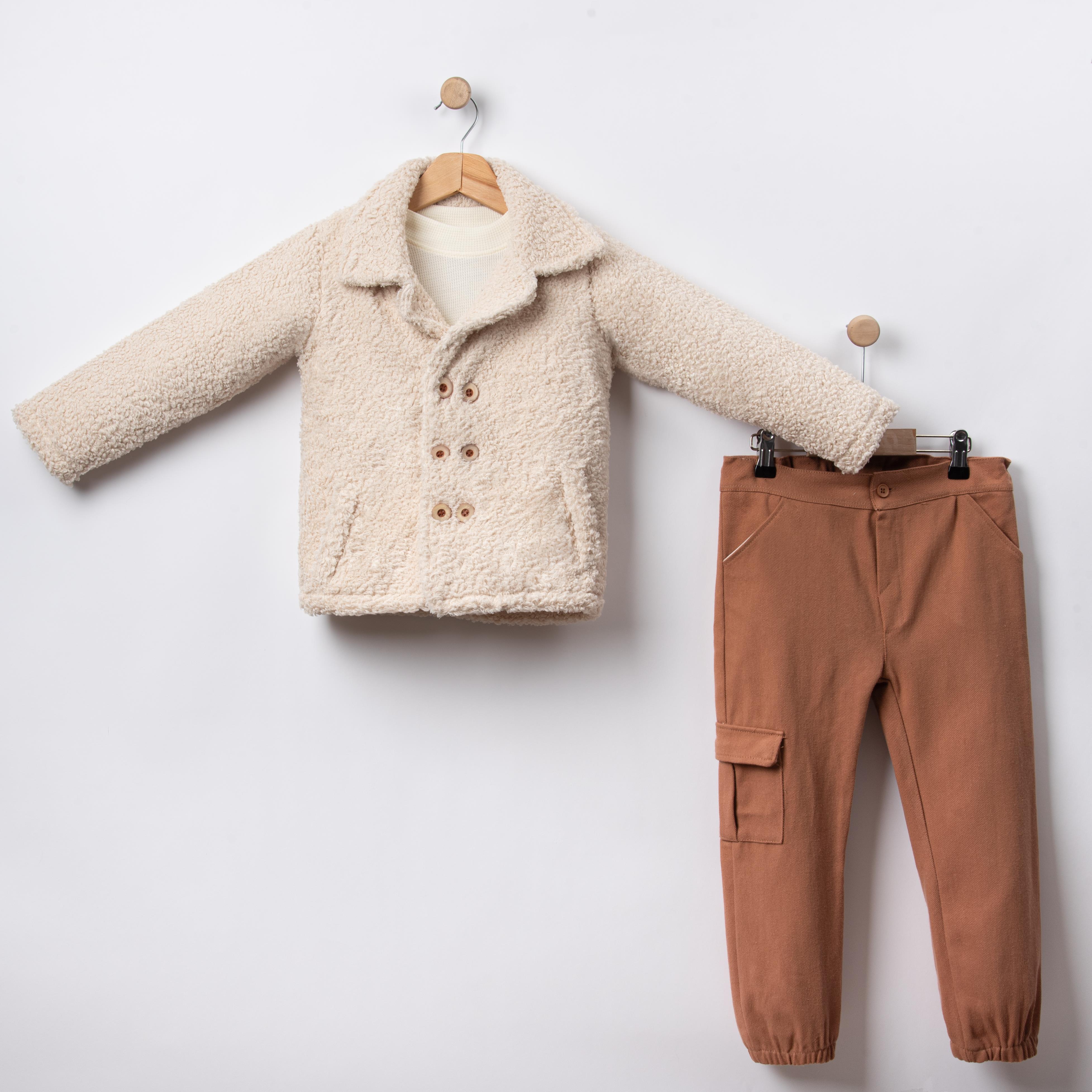 Milano Erkek Bebek Özgün Üçlü Takım