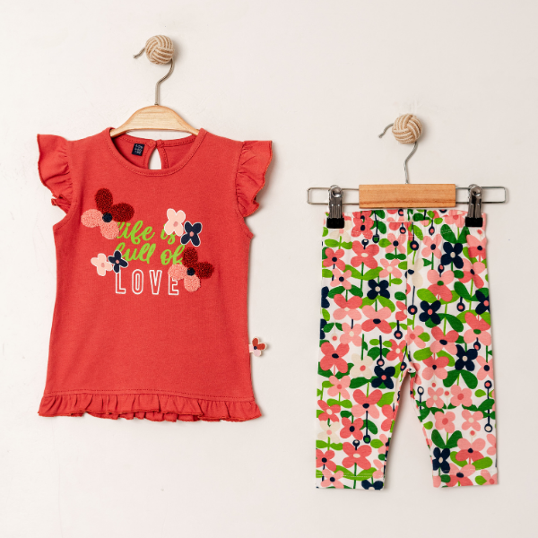 MİNİ WORLD FLOWERS TAYTLI  TAKIM  6-24 AY