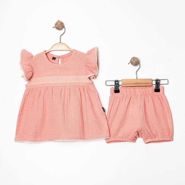 MİNİ WORLD NAKIŞLI MÜSLİN TAKIM 6-24 AY