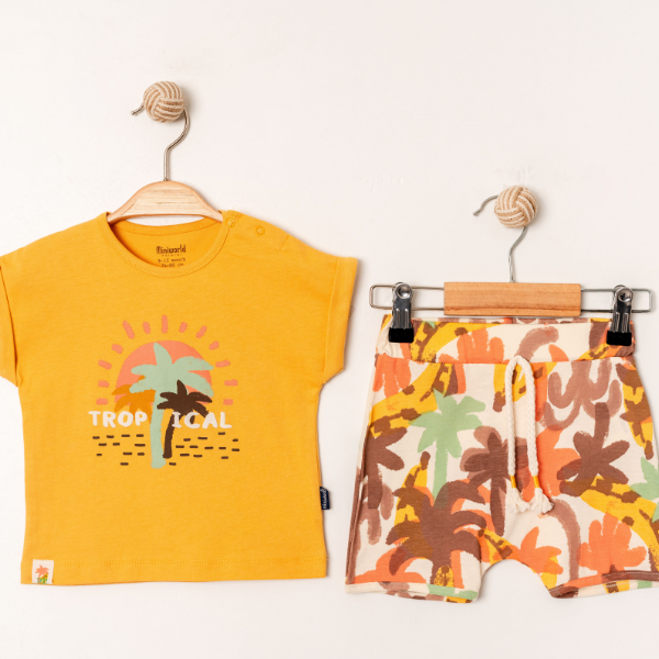 MİNİ WORLD TROPİKAL ŞORTLU TAKIM 6-24 AY
