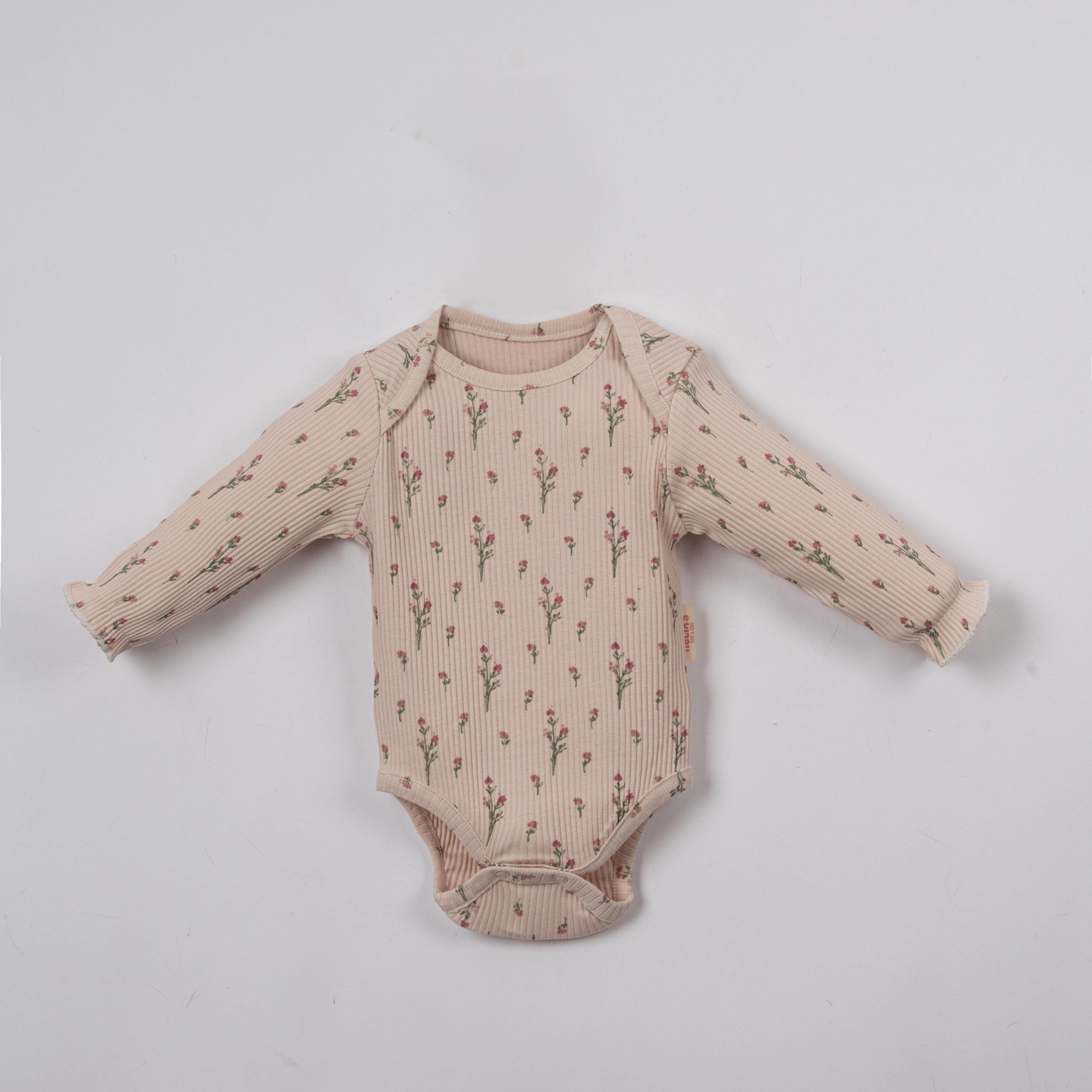 Mono Newborn Kız Bebek Üçlü Takım