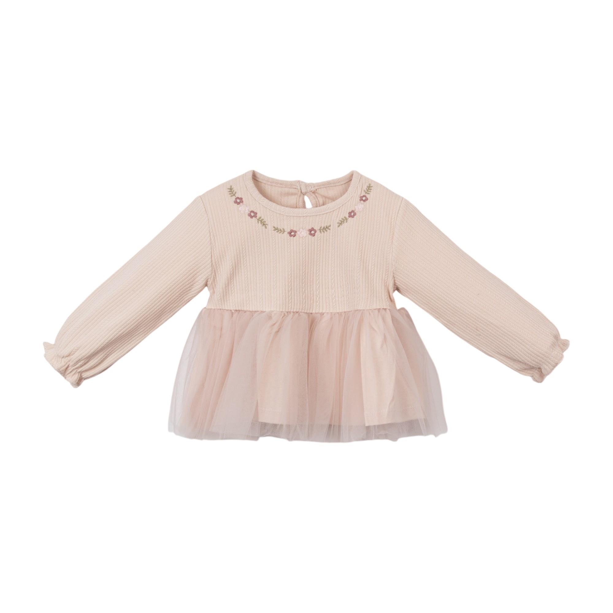 Mono Taytlı Kız Bebek İkili Takım