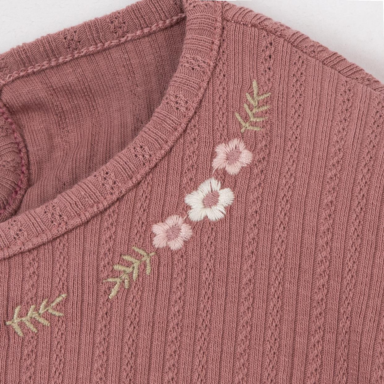 Mono Taytlı Kız Bebek İkili Takım