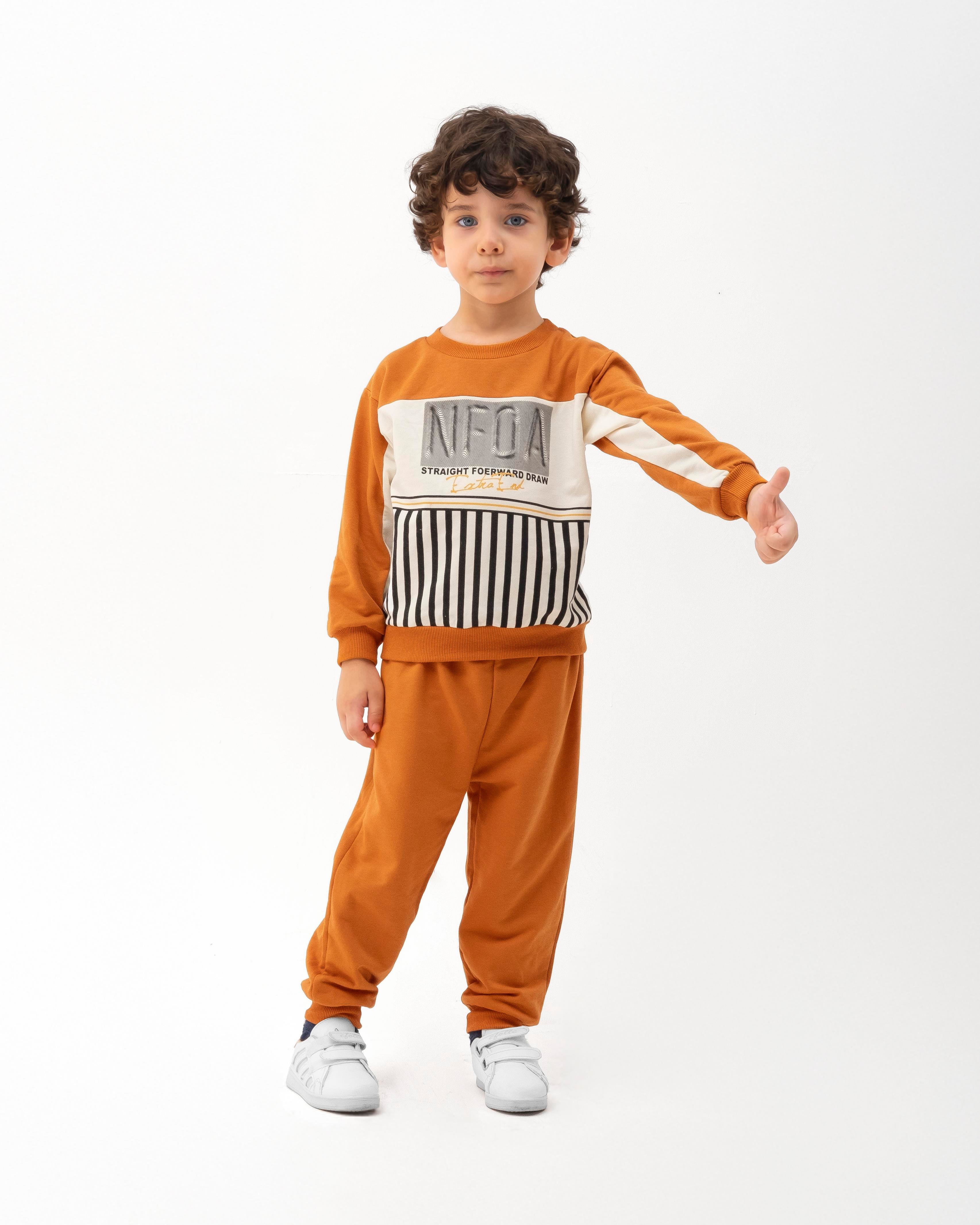 MONVOİ KİDS BASKI DETAYLI  ERKEK ÇOCUK 2 Lİ TAKIM 2-6 Y