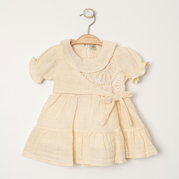 MY PİNGY KIZ BEBEK ELBİSE 9-24 AY