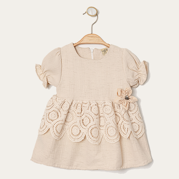 MY PİNGY KIZ BEBEK ELBİSE 9-24 M