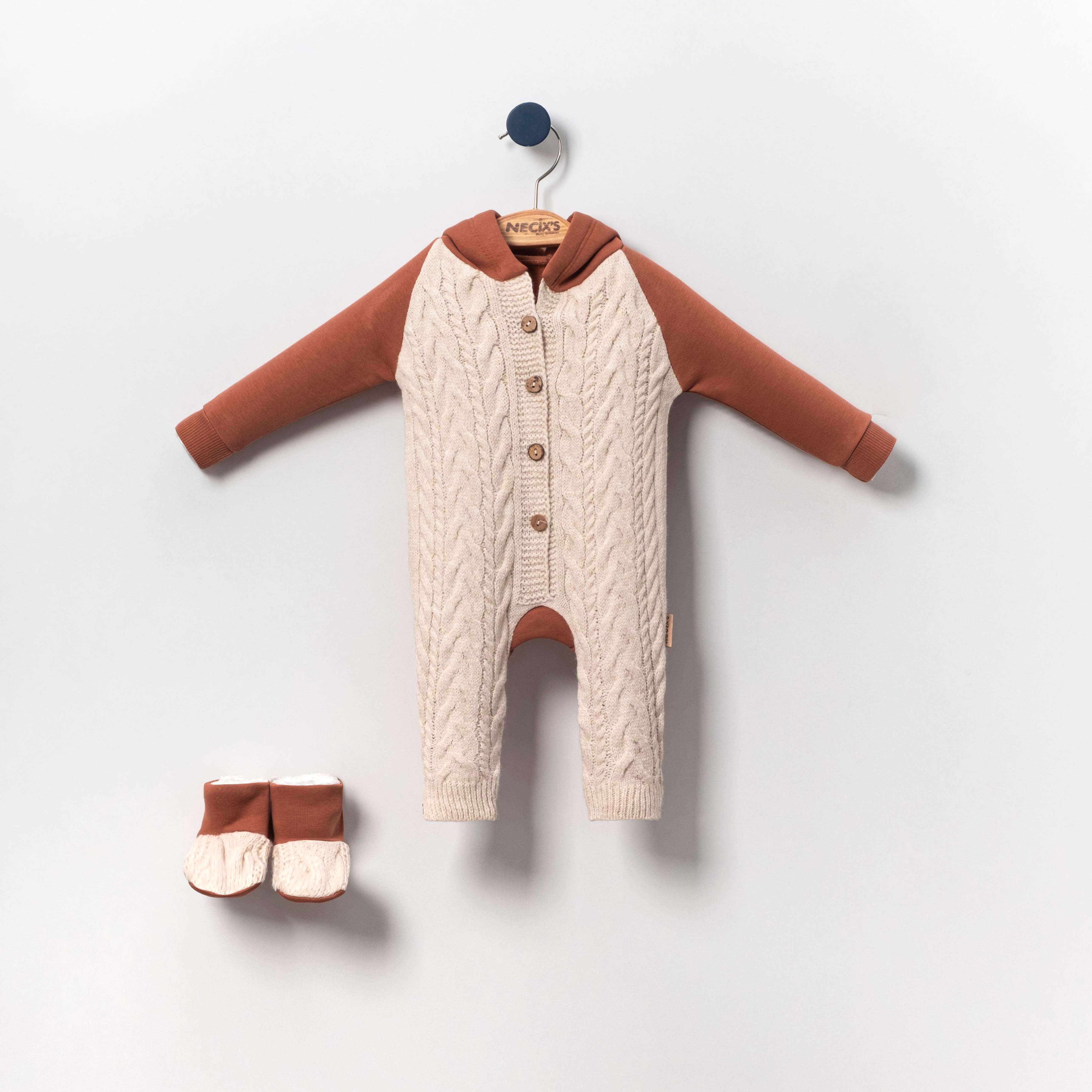 Necix's Antep Erkek Bebek Kapüşonlu Tulum