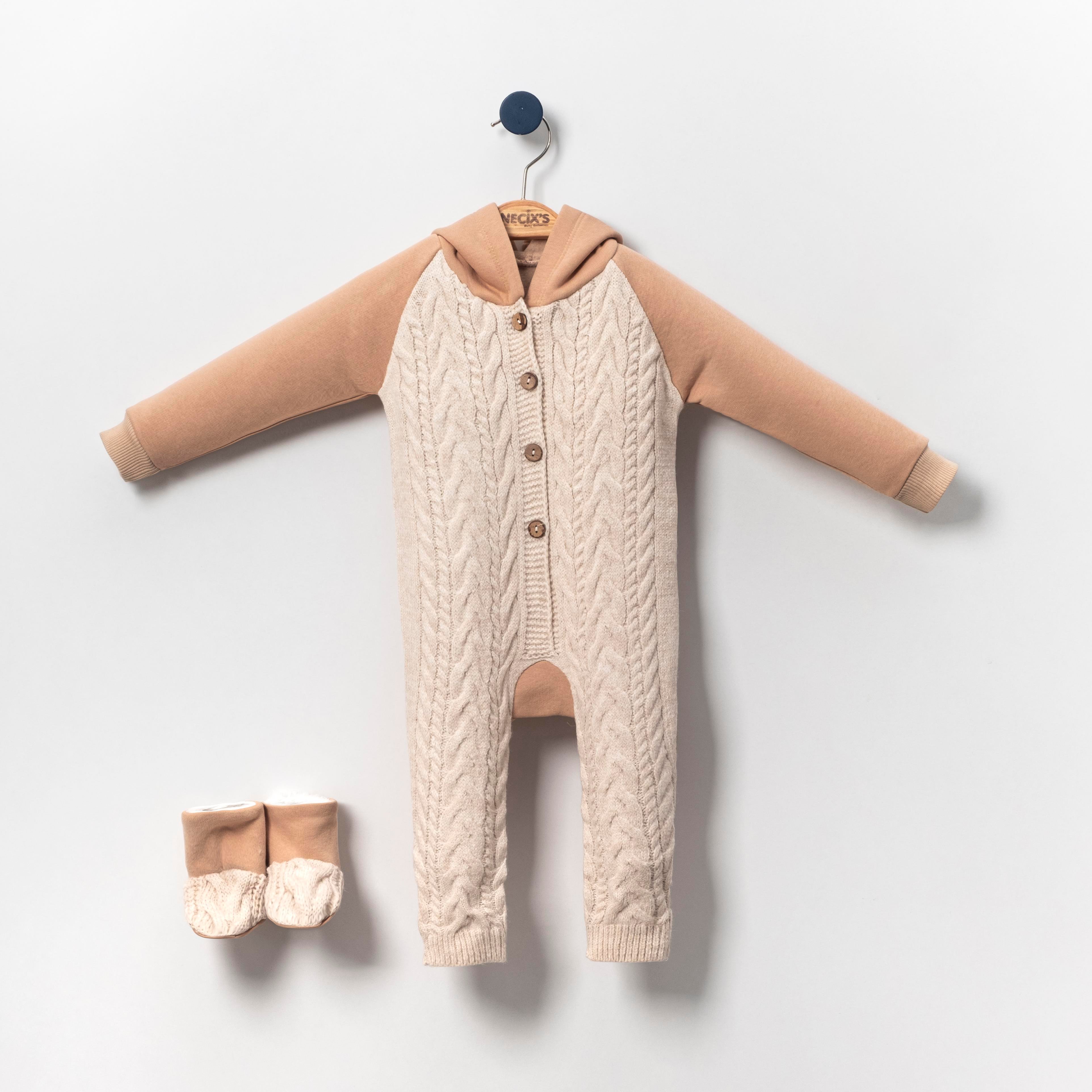 Necix's Antep Erkek Bebek Kapüşonlu Tulum