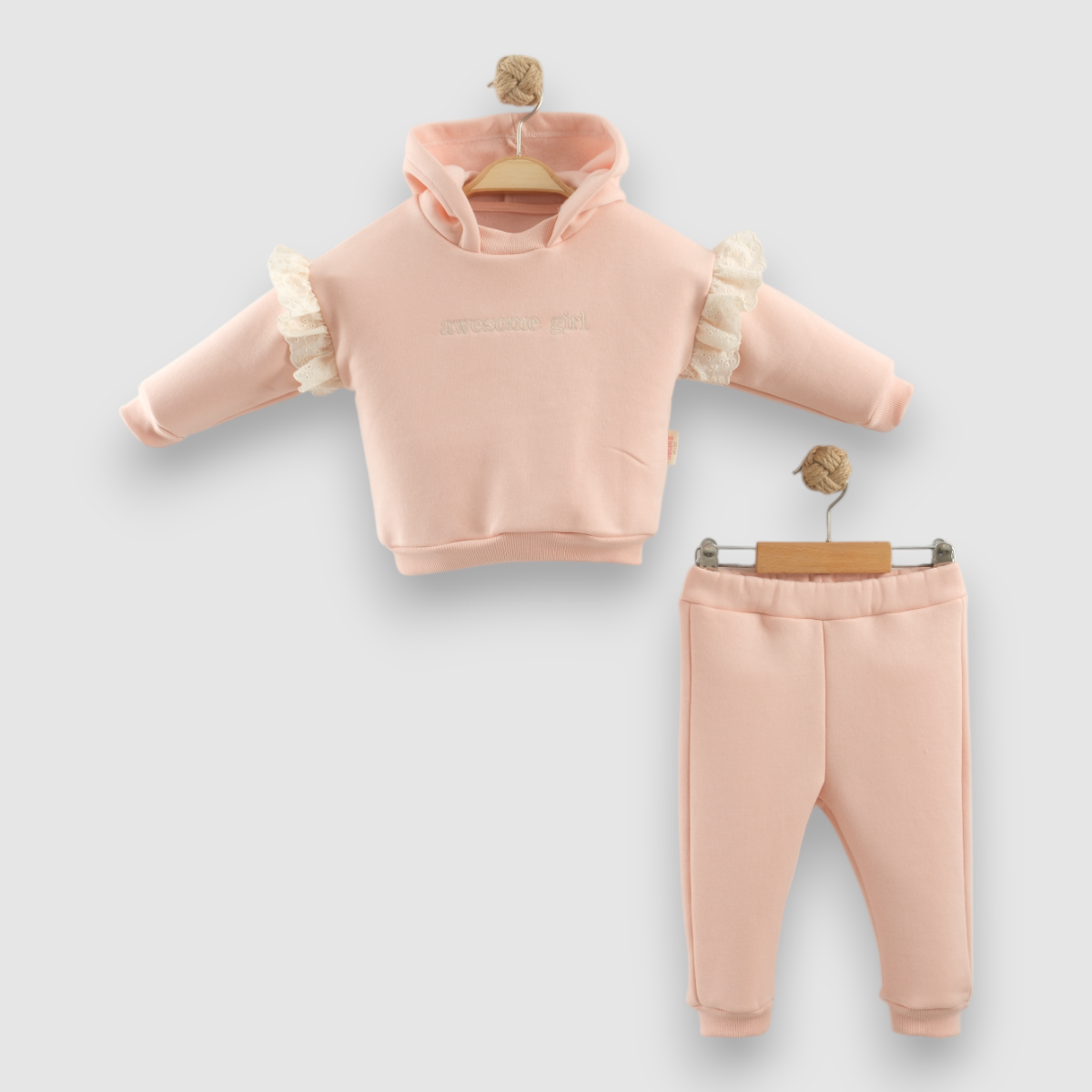 NECİXS AWESOME TRİKO DETAYLI 2 Lİ TAKIM