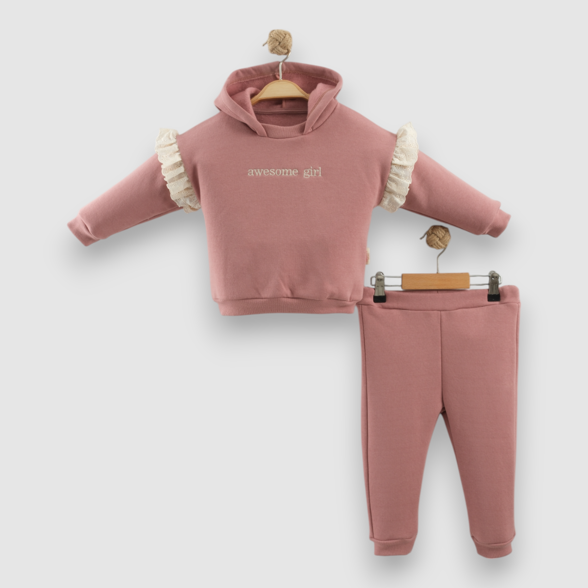 NECİXS AWESOME TRİKO DETAYLI 2 Lİ TAKIM