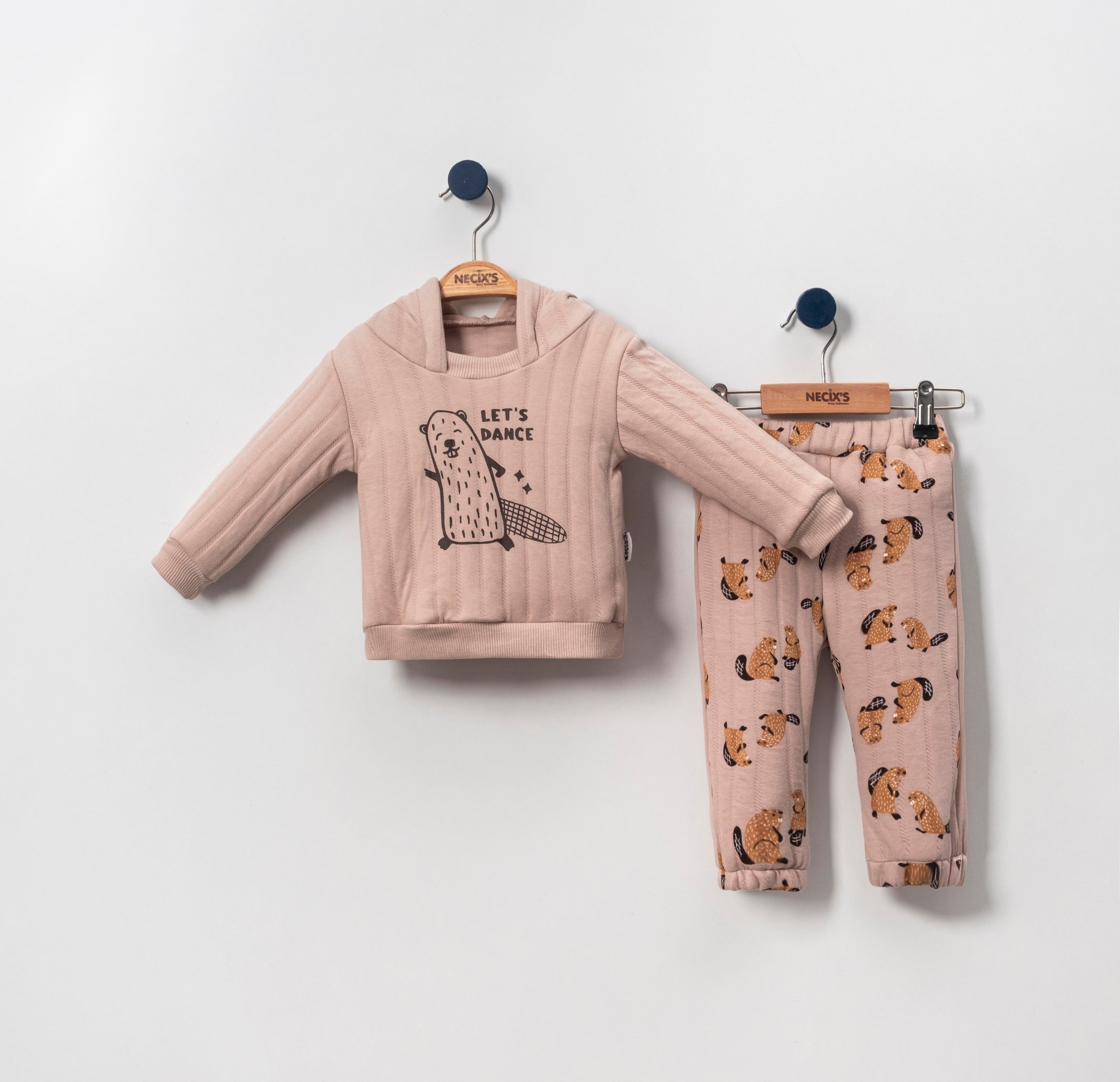 Necix's Barcelona Unisex Kapüşonlu İkili Takım