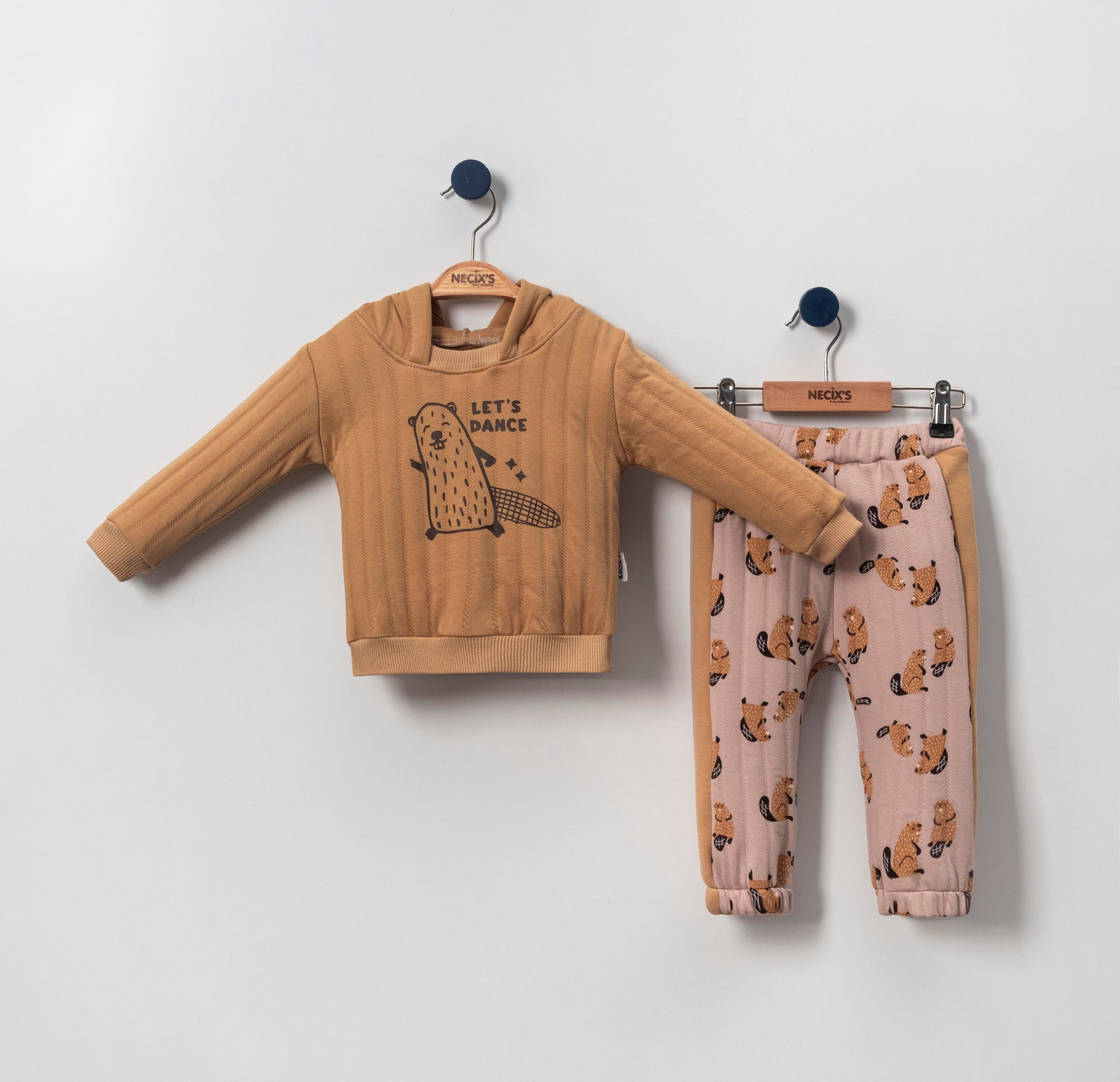 Necix's Barcelona Unisex Kapüşonlu İkili Takım