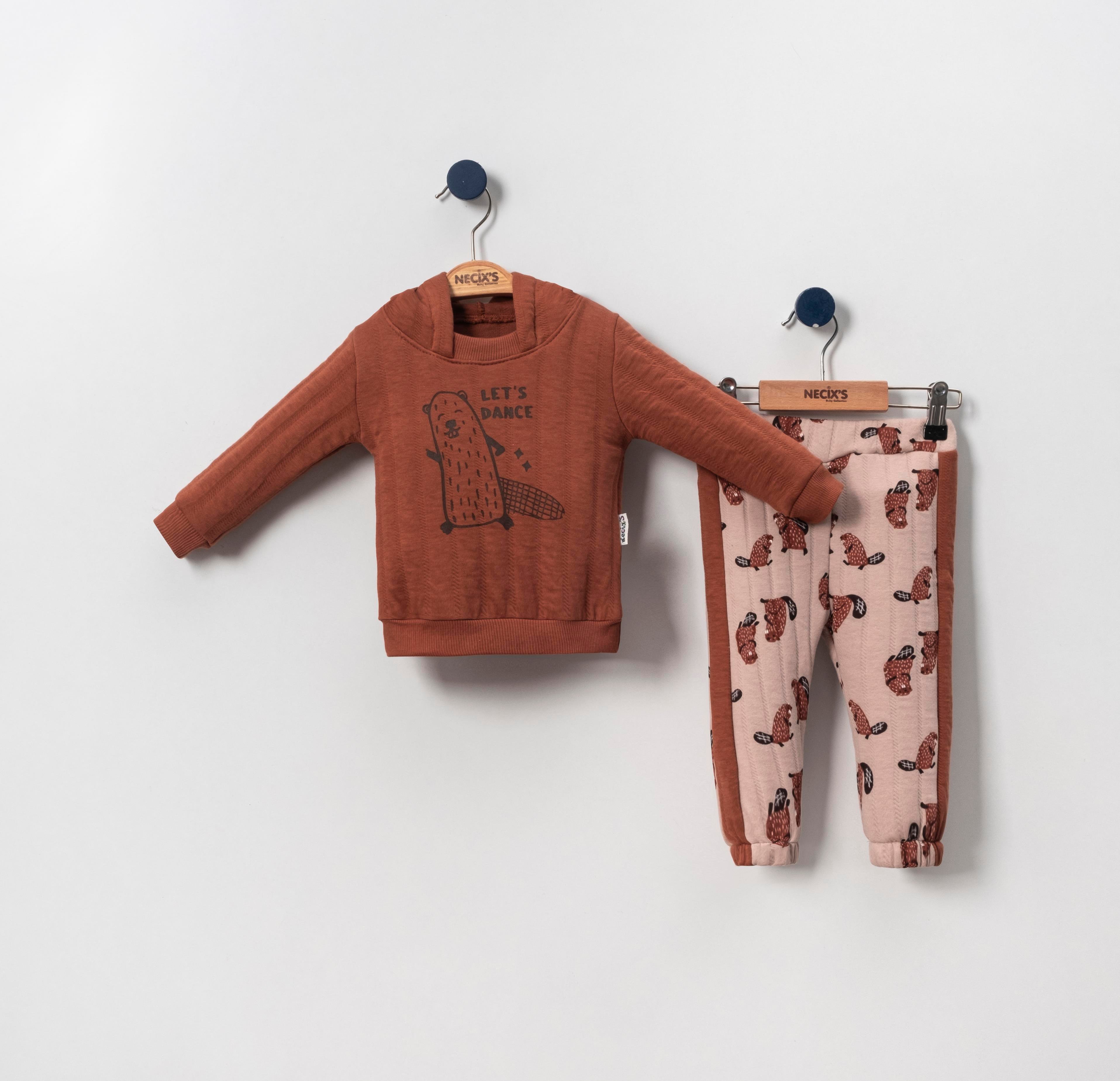 Necix's Barcelona Unisex Kapüşonlu İkili Takım