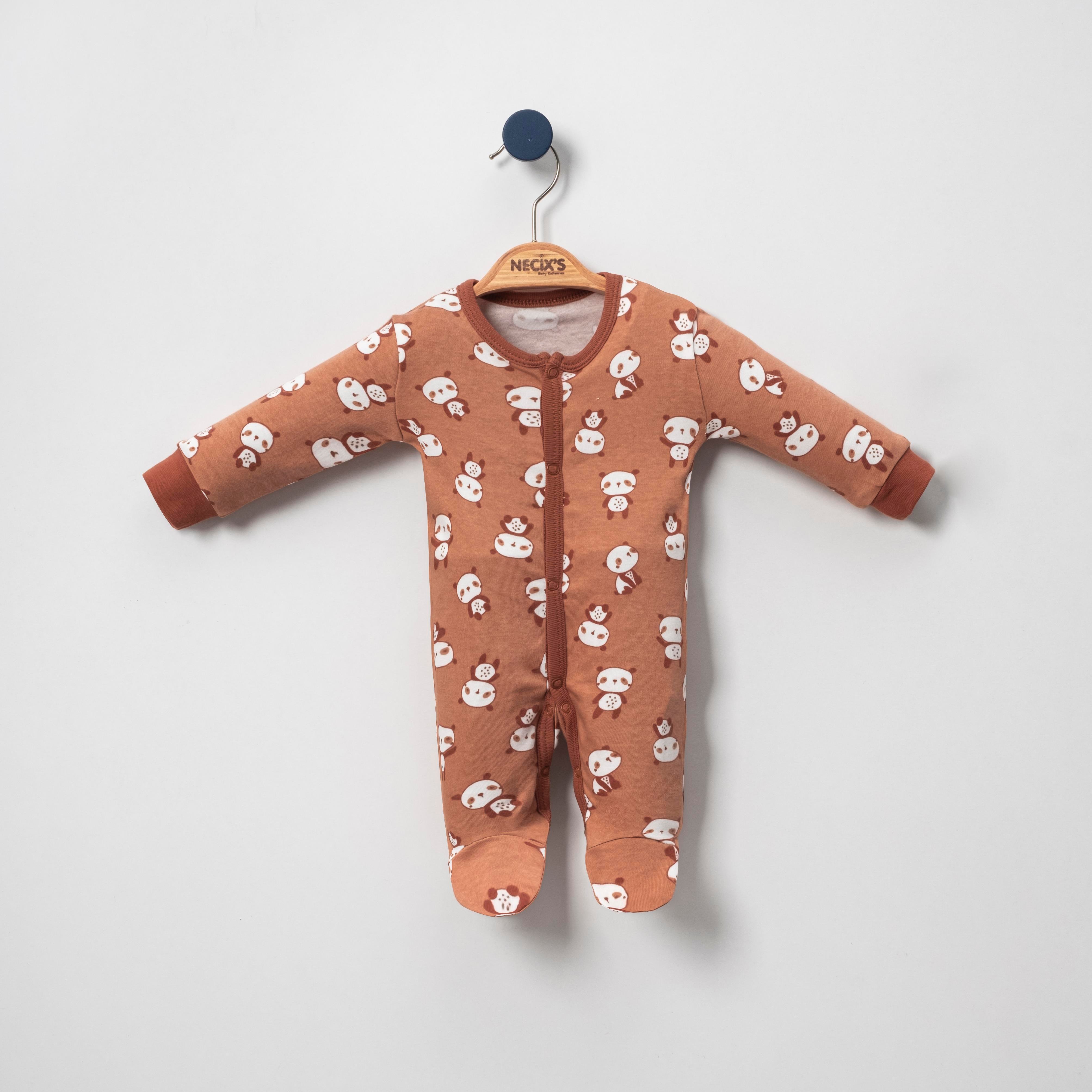 Necix's Berlin Kız Bebek Tulum 0-3 Ay, 3-6 Ay 3 Adet