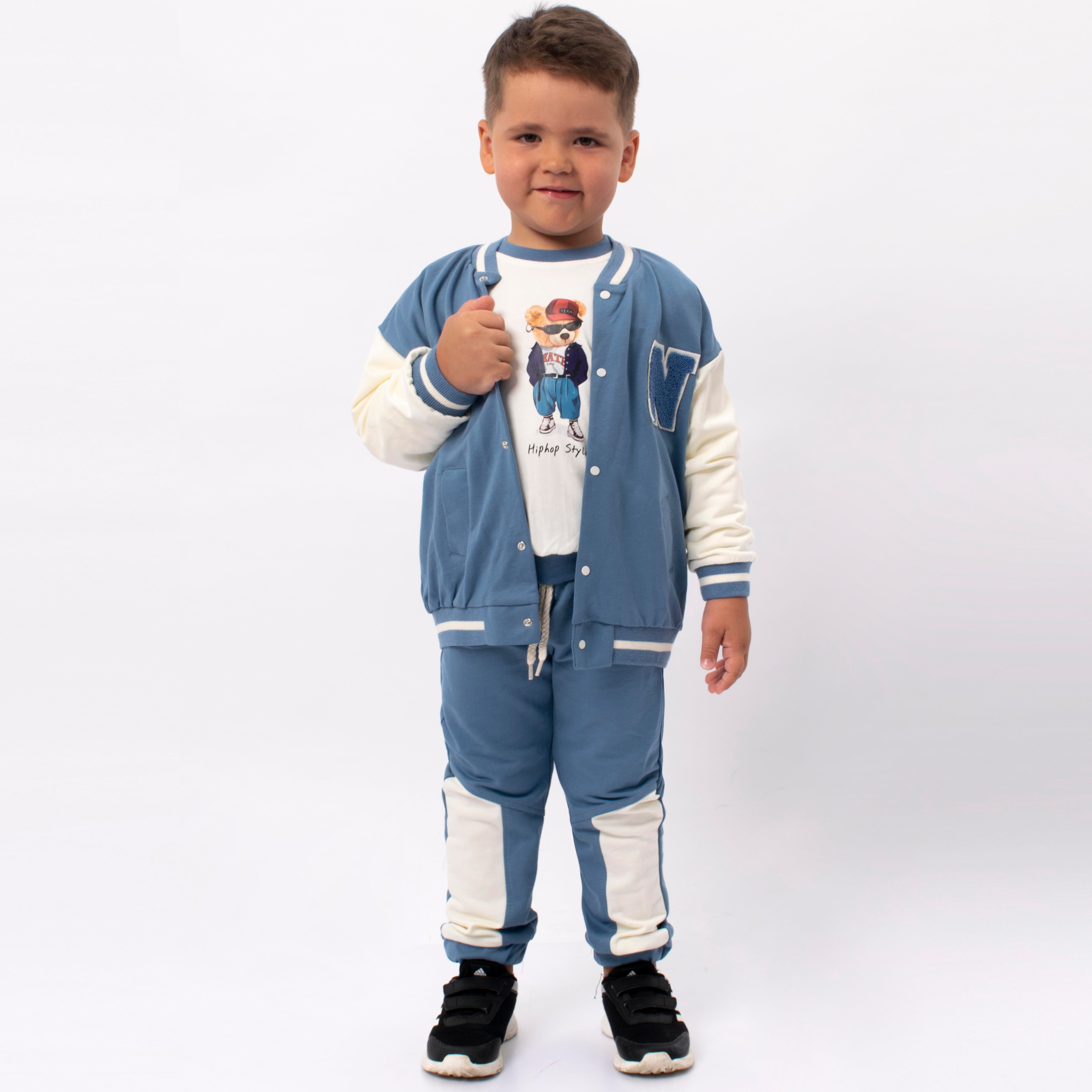 Necix's Boston Kolej Erkek Bebek Üçlü Takım