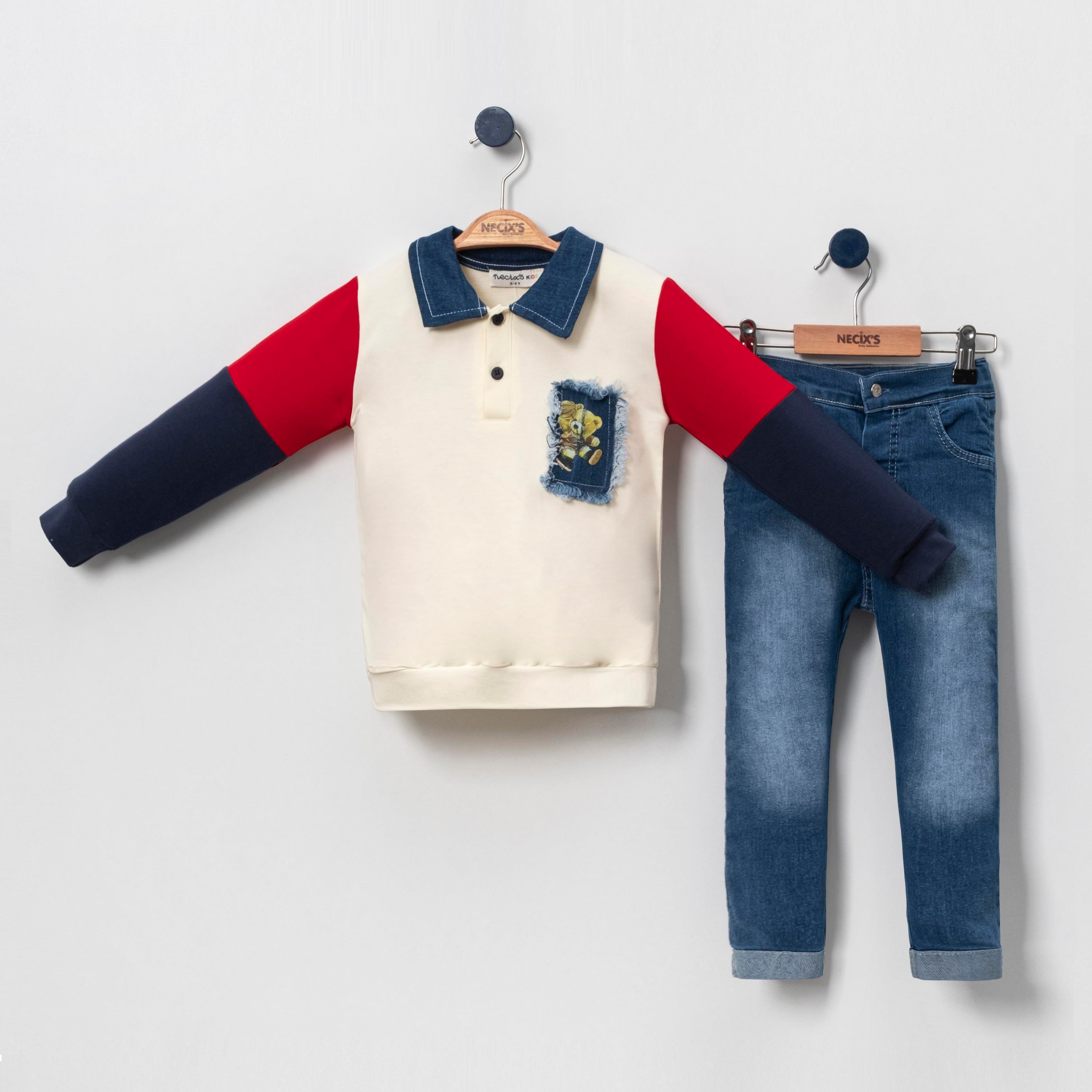 Necix's Boston Polo Yakalı Erkek Çocuk İkili Takım